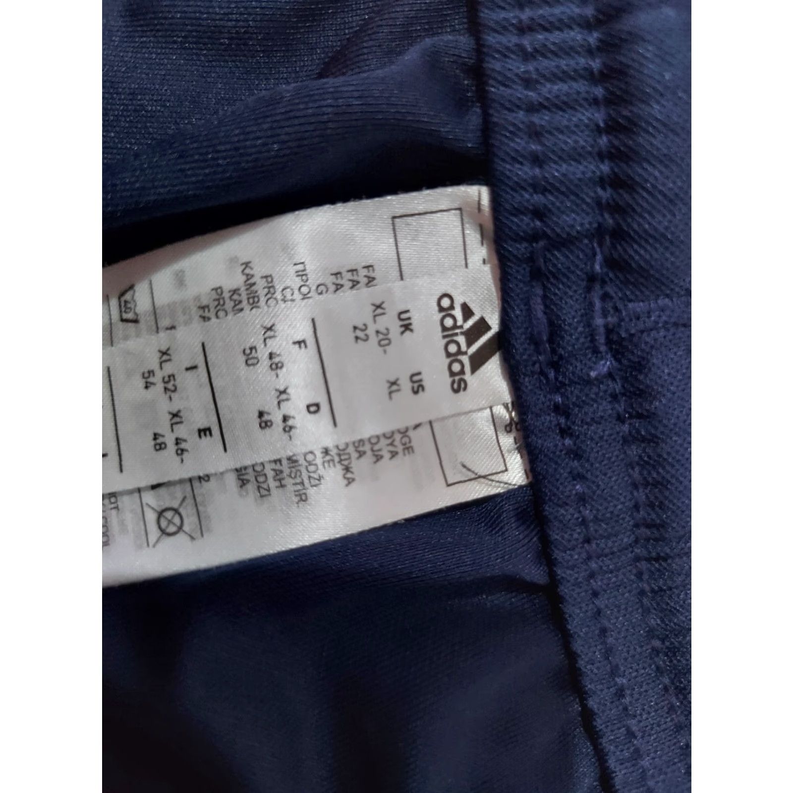 Adidas Womens adidas Shorts XL Navy Blue Athletic Gym Workout Size 40" / US 18 - 5 Thumbnail