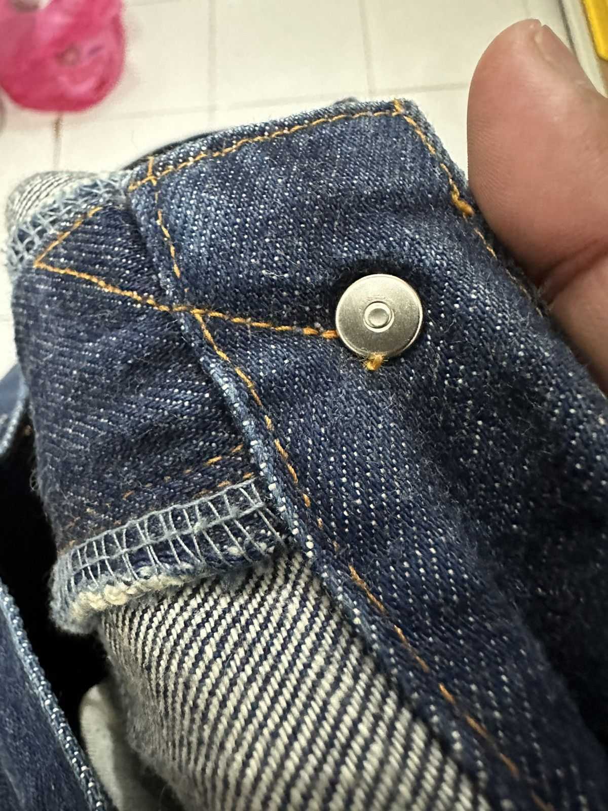 Electric Cottage VTG EC Good Enough Selvedge Distress Denim Size US 36 / EU 52 - 12 Thumbnail