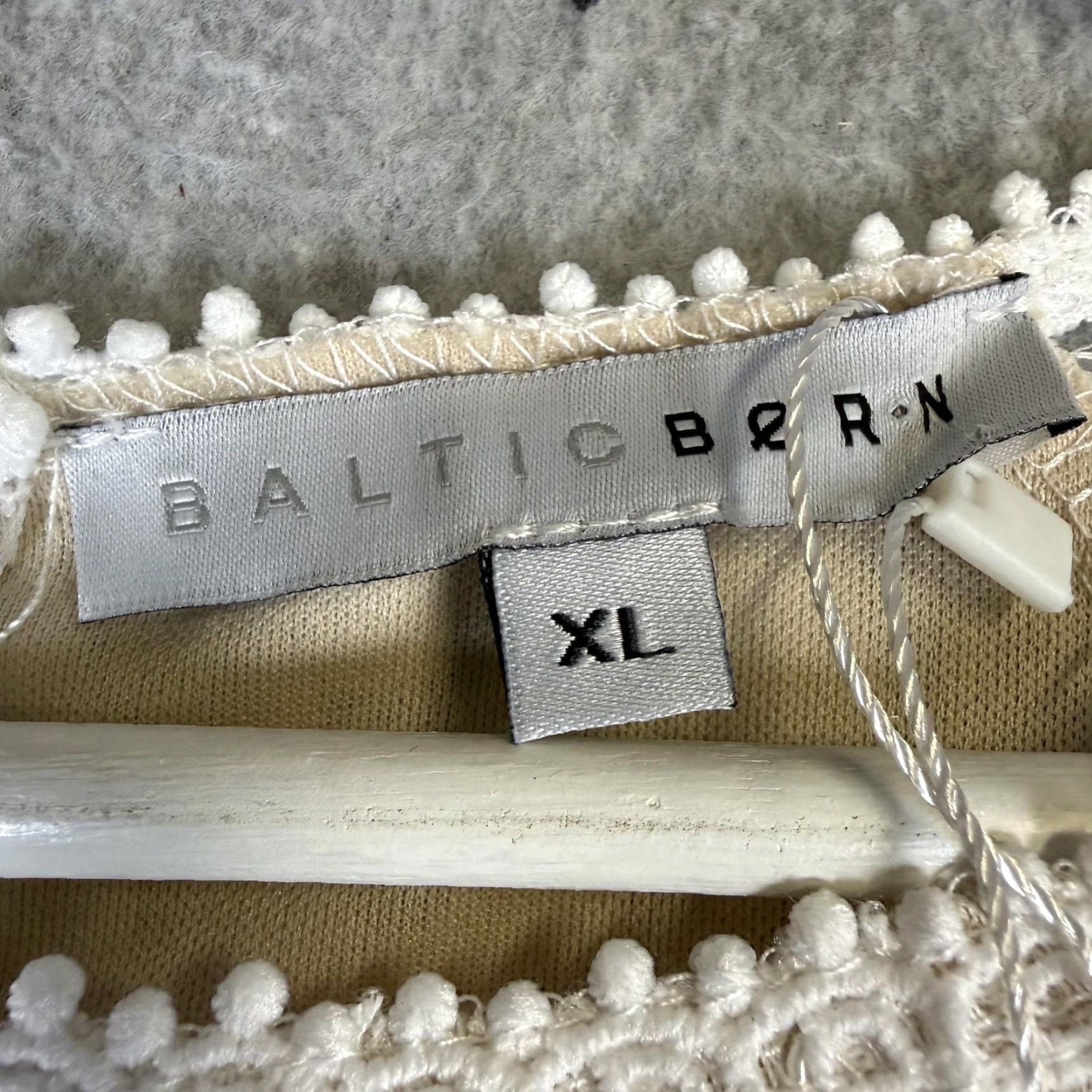 Born Baltic Born Dress Maxi Mermaid Lace Puff Sleeve White XL Women Size XL / US 12-14 / IT 48-50 - 3 Thumbnail