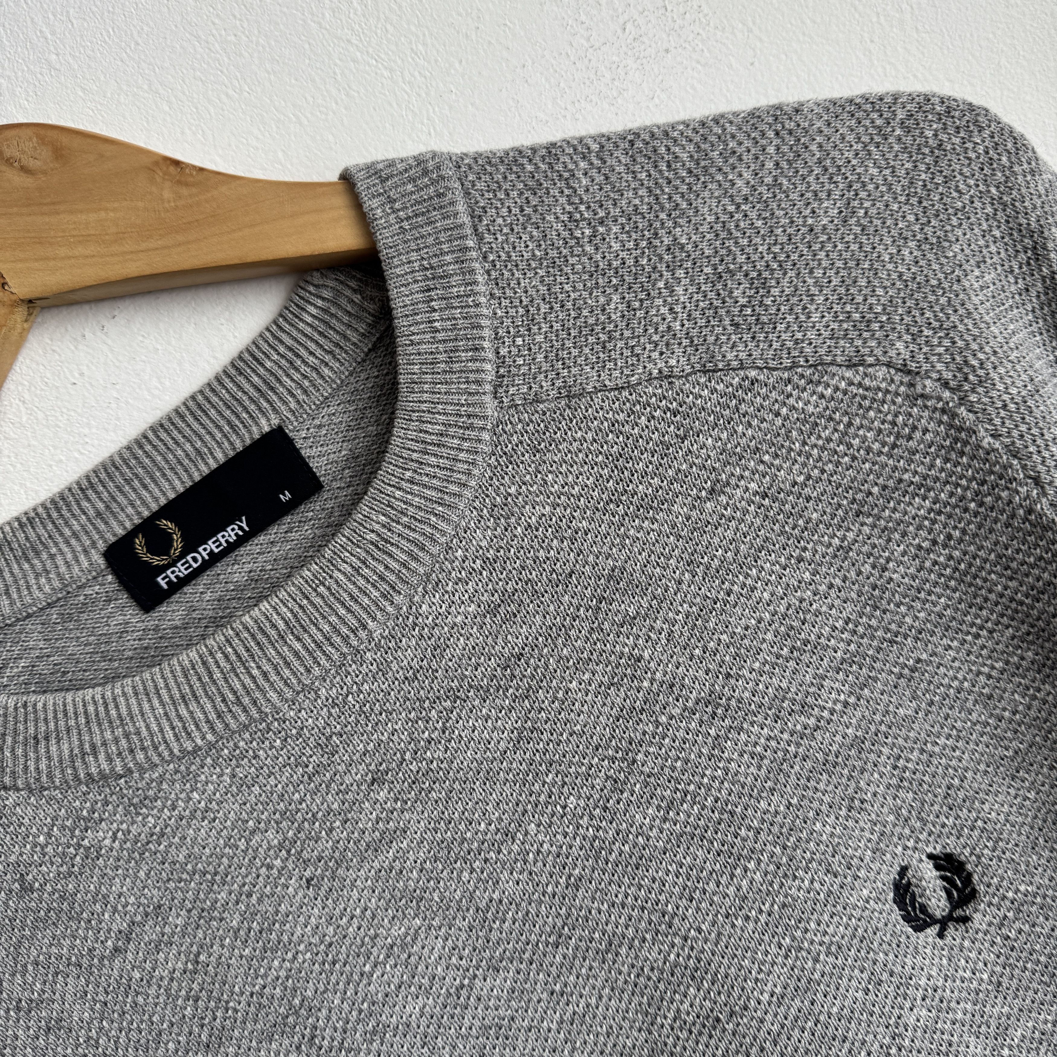 Fred Perry Fred Perry Men's Pullover Cotton Sweater M Size US M / EU 48-50 / 2 - 7 Thumbnail