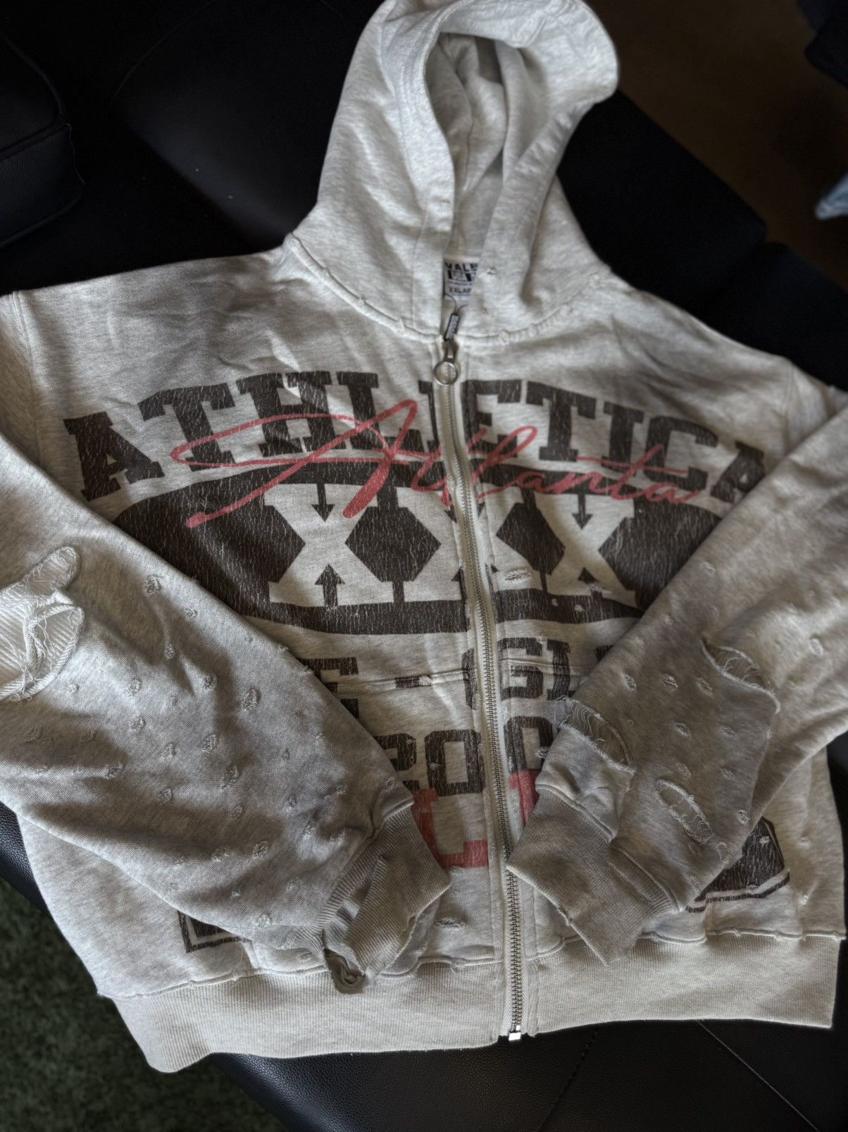 Vale Vale Valley Destroyer Hoodie Distressed Size XXL (NEW) Size US XXL / EU 58 / 5 - 2 Thumbnail