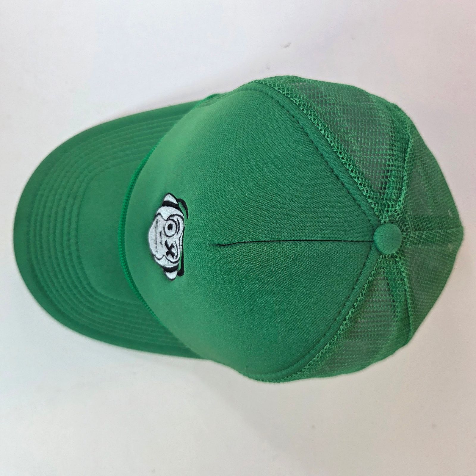 Nissan Green Monkey X-Eye Trucker Hat Rope Bill Nissin Snapback Size ONE SIZE - 5 Thumbnail