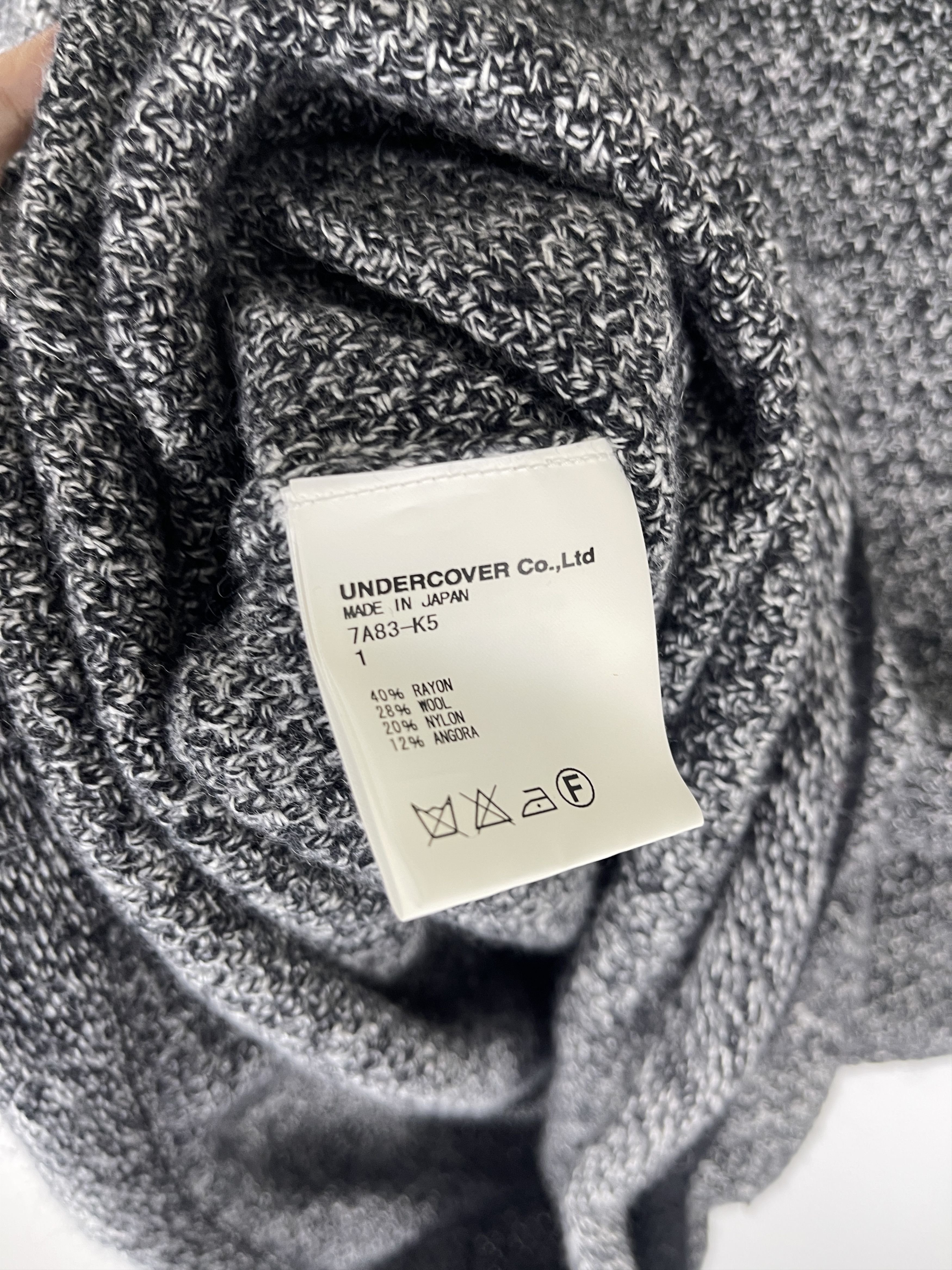 Undercover Undercover A/W2009 Earmuff Maniac Elastic Sweater Size US S / EU 44-46 / 1 - 6 Thumbnail