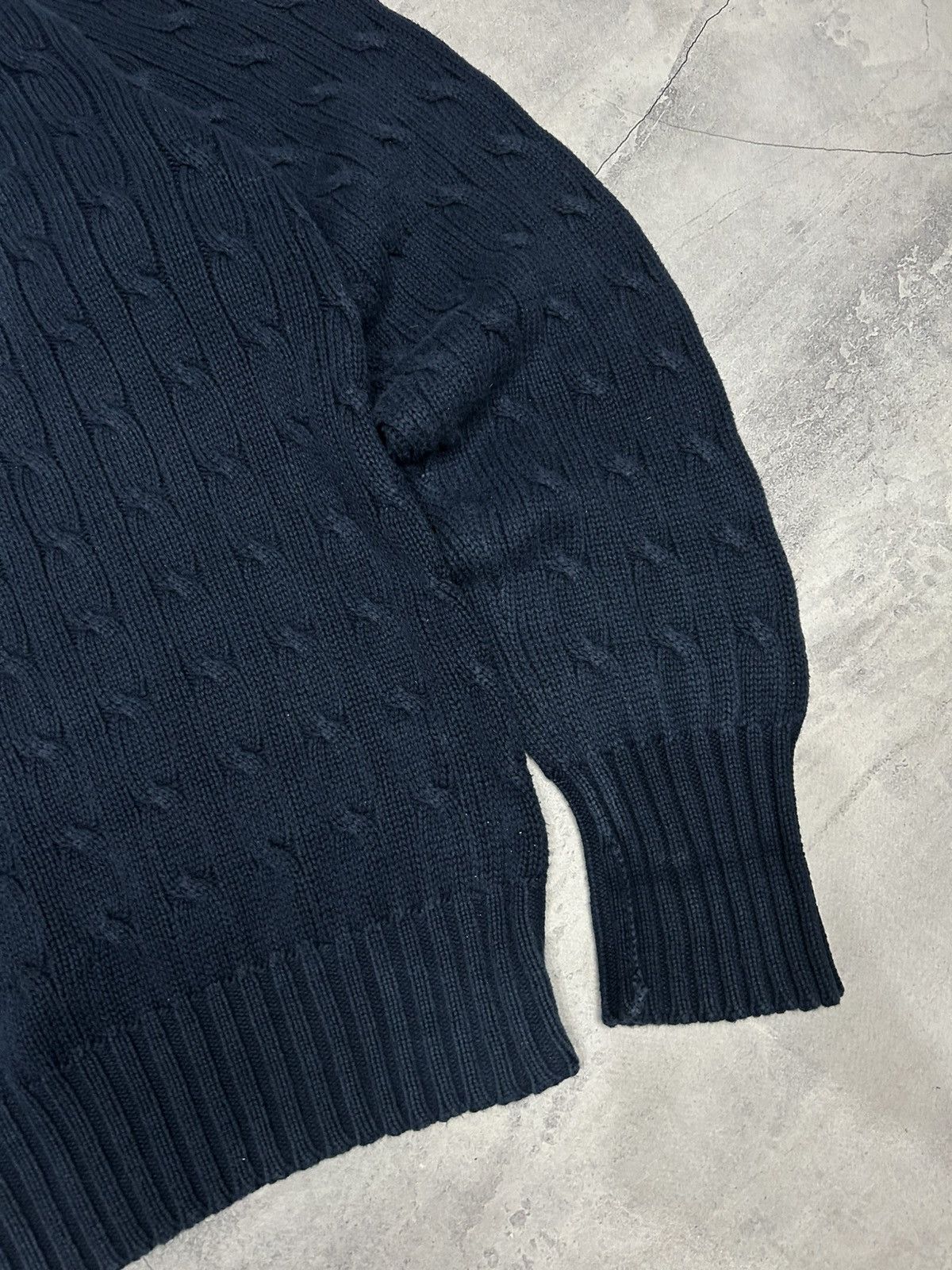 Polo Ralph Lauren × Vintage Vintage Knit Polo Ralph Lauren Sweatshirt Oldmoney Size Size US M / EU 48-50 / 2 - 5 Thumbnail