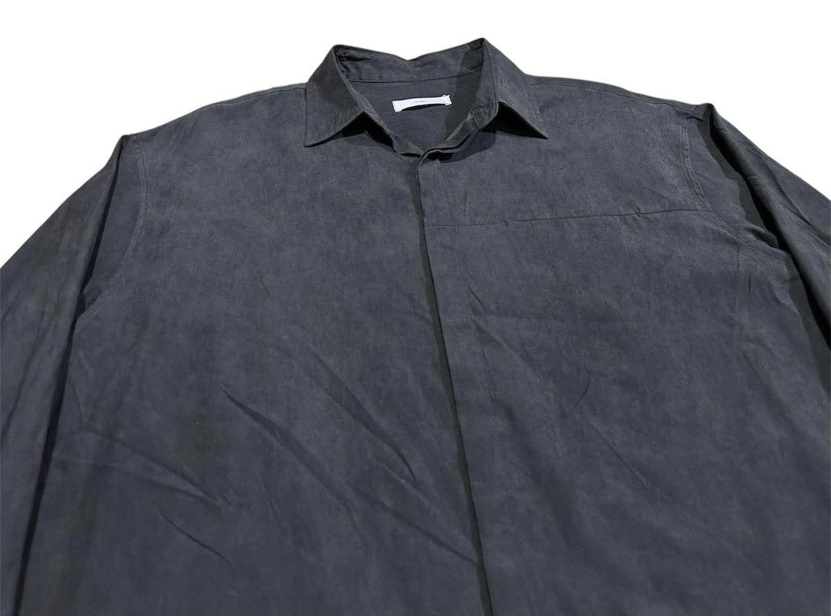 Designer × Japanese Brand 🔥Sick Y2K Scent Black Velvet Oversized Shirt Size US XXL / EU 58 / 5 - 1 Thumbnail