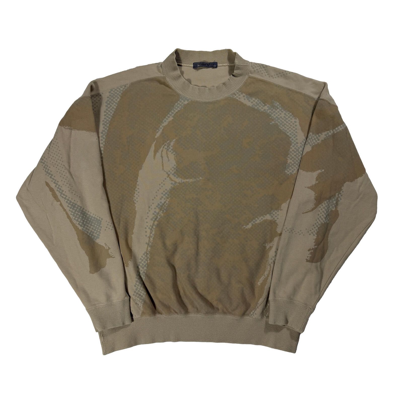Issey Miyake Issey Miyake 90s Abstract Graphic Print Lonsgleeve shirt Size ONE SIZE - 1 Thumbnail
