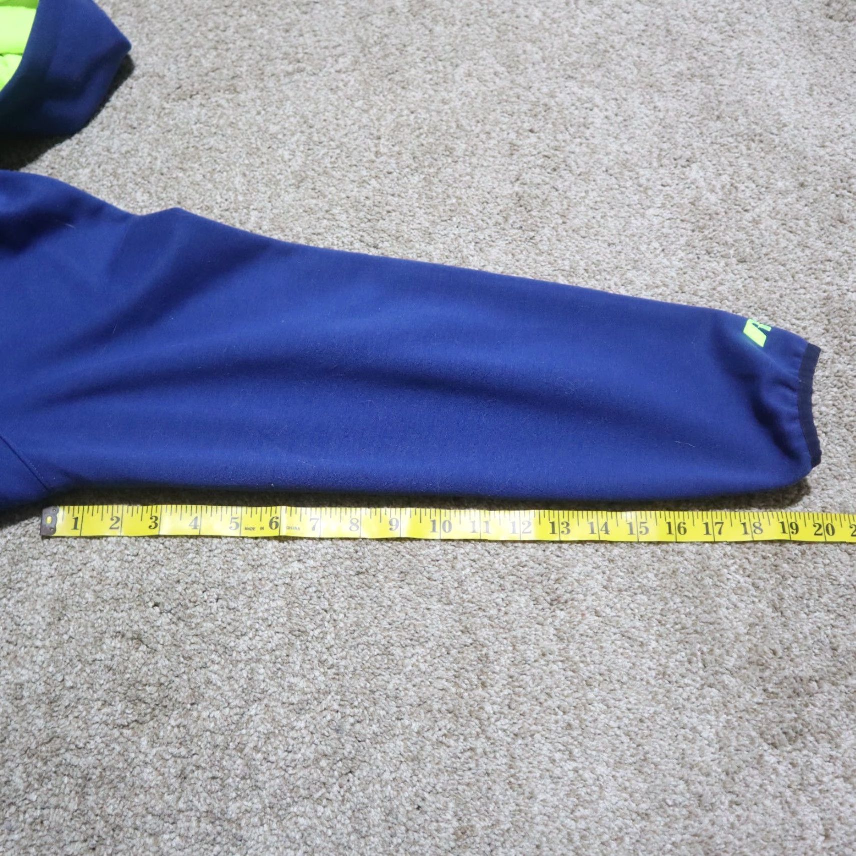 Russell Athletic VINTAGE Russell Athletic Solid Blue Full Zip Hoodie X-Large Men's Size XL Blue Rich Fleece Sweatshirt 90s Size XL / US 12-14 / IT 48-50 - 8 Thumbnail