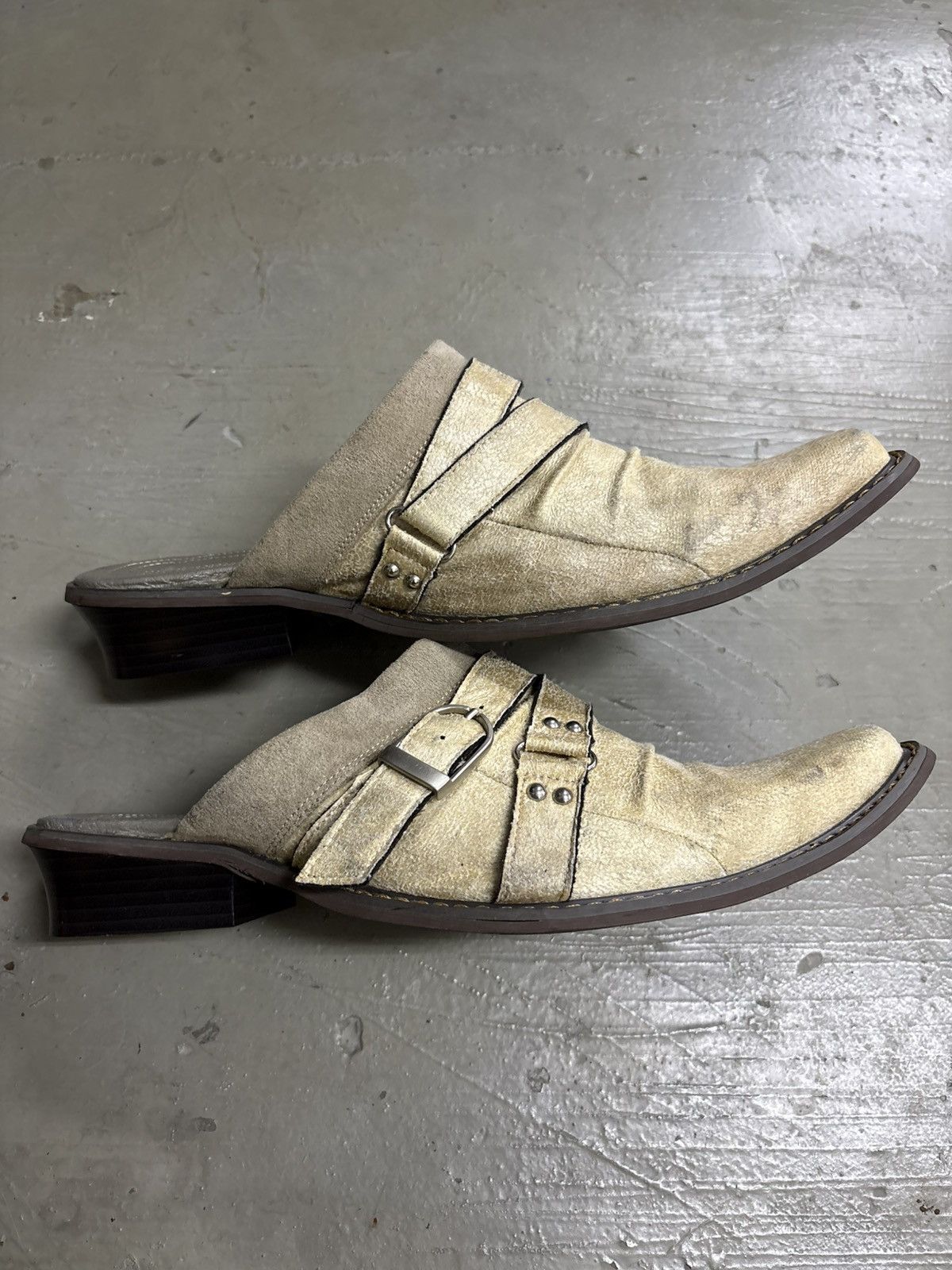 Alfredo Bannister Alfredo Bannister Style Buckle Mules Size US 8.5 / EU 41-42 - 2 Thumbnail