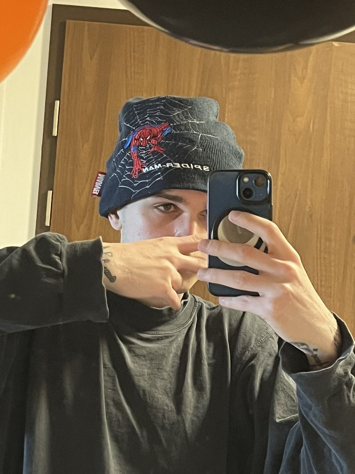 Marvel Comics × Vintage Vintage y2k marvel spider man cool beanie Size ONE SIZE - 4 Thumbnail