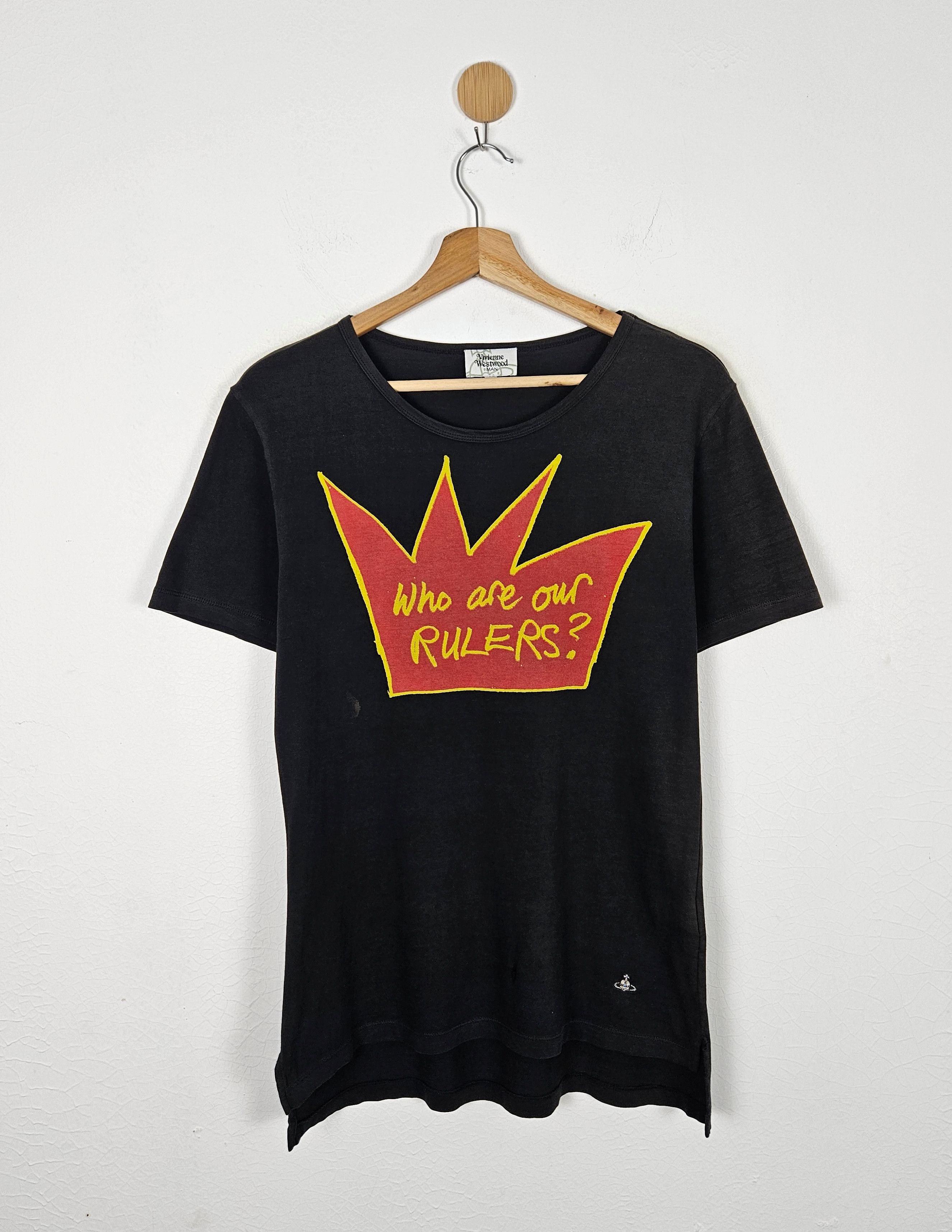 Vivienne Westwood Vivienne Westwood Who Are Our Rulers shirt Size US M / EU 48-50 / 2 - 1 Thumbnail