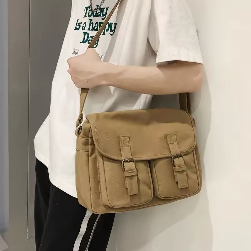 Japanese Brand Casual Canvas Shoulder Bag Size ONE SIZE - 2 Thumbnail