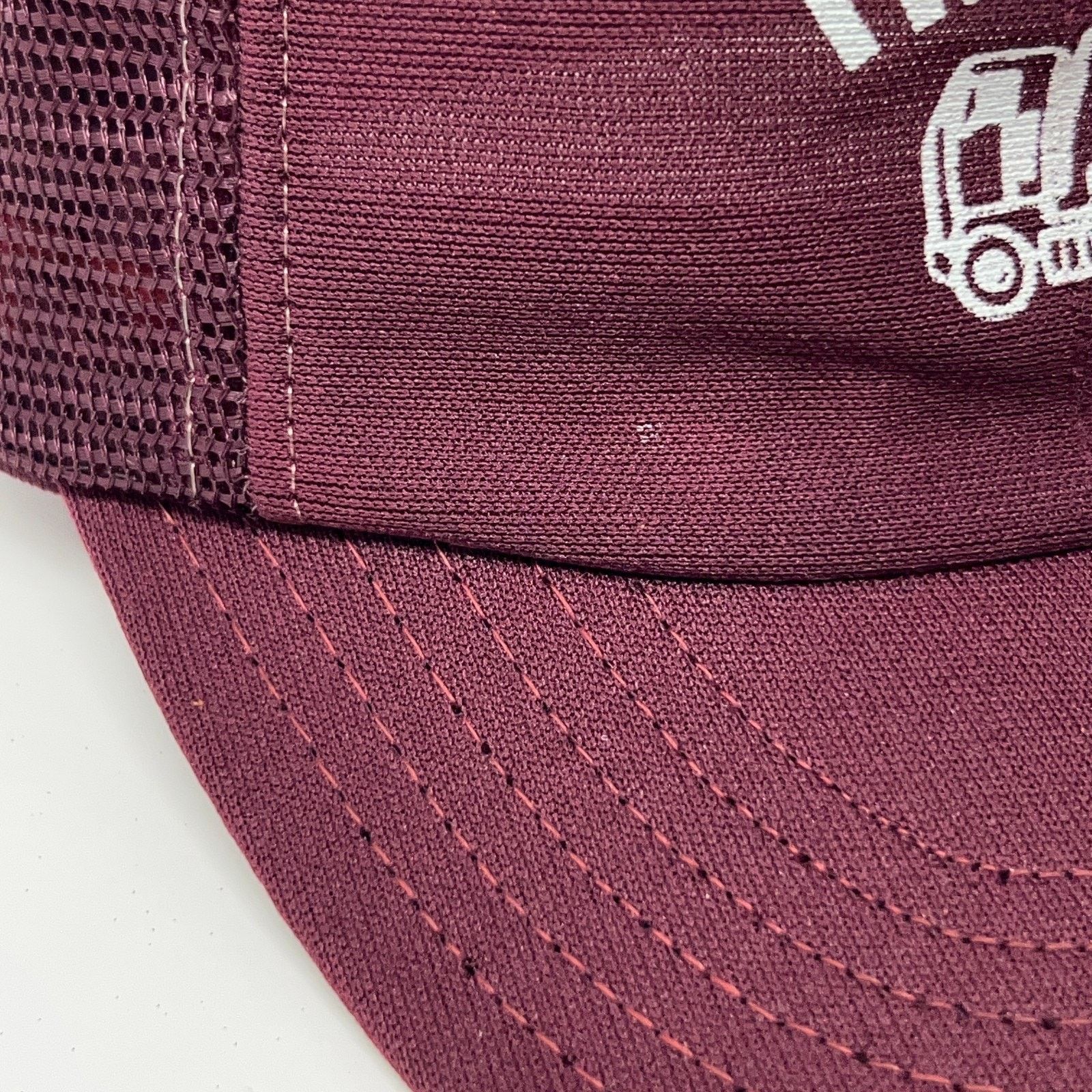Vintage Vintage 80s Punkie Stevenson Trucking Co Trucker Hat Cap Red Size ONE SIZE - 6 Thumbnail
