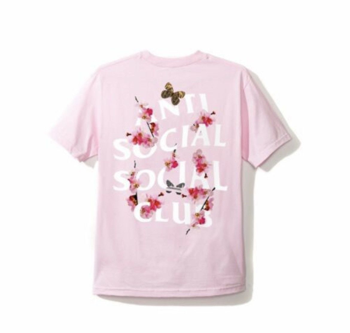 Anti Social Social Club Anti Social Social Club Butterflies Tee DS Size US L / EU 52-54 / 3 - 1 Thumbnail