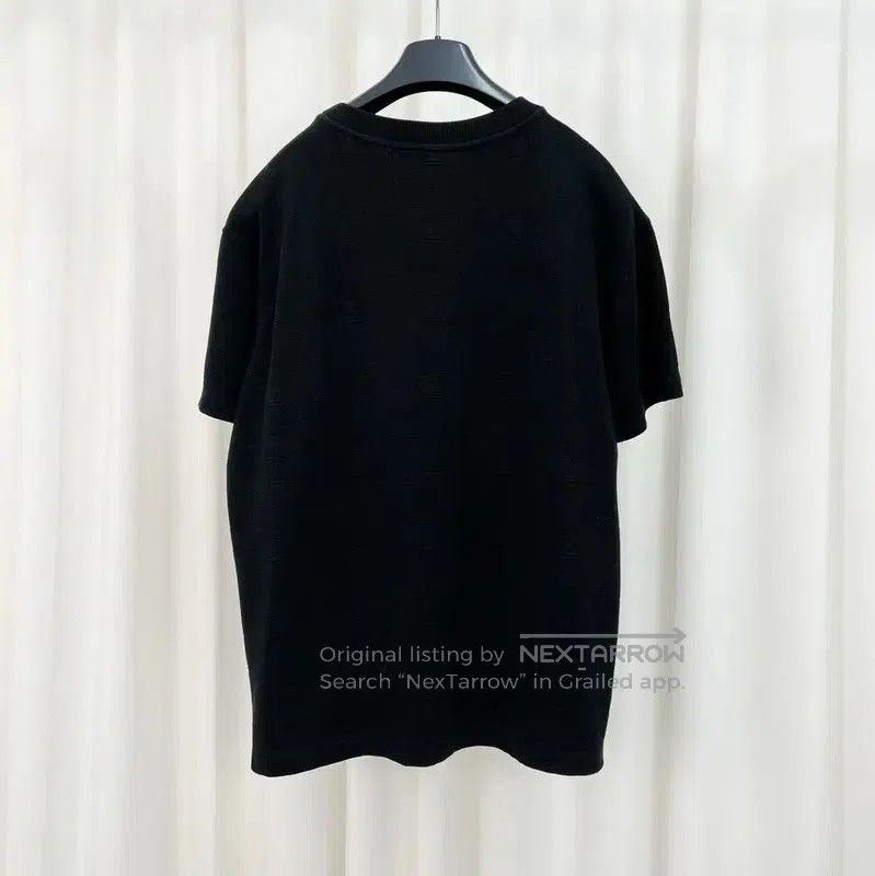 Louis Vuitton Louis Vuitton Black Summer Cotton T-Shirt . Size US M / EU 48-50 / 2 - 2 Thumbnail