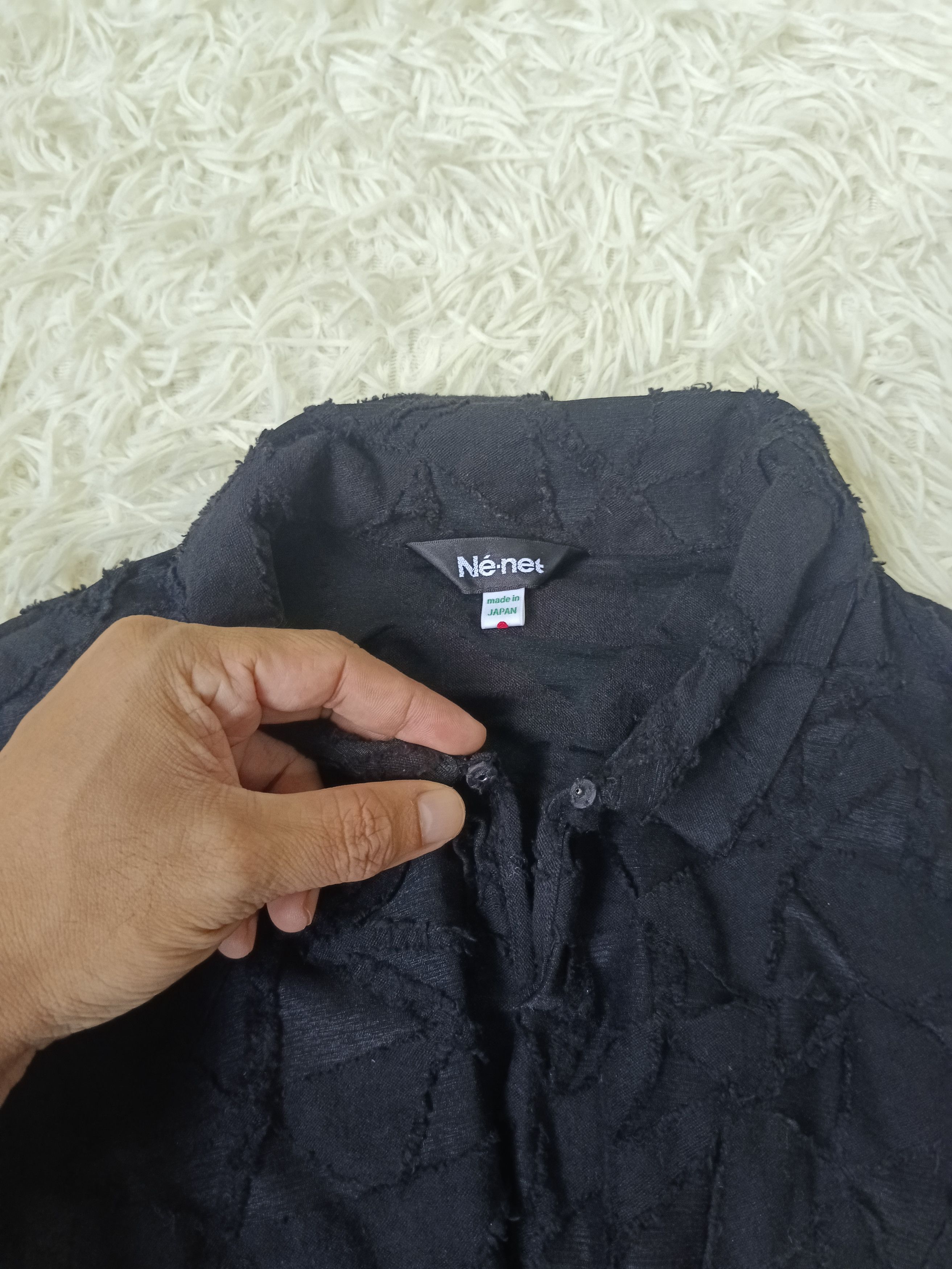 Ne-Net ISSEY MIYAKE NE-NET PACTHWORK DESIGN PULLOVER Size M / US 6-8 / IT 42-44 - 5 Thumbnail