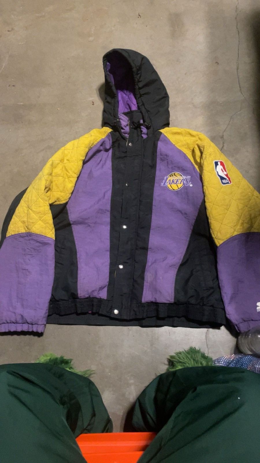 image of Starter Very Vintage 90’S Pullover Jacket in Purple, Men's (Size XL)