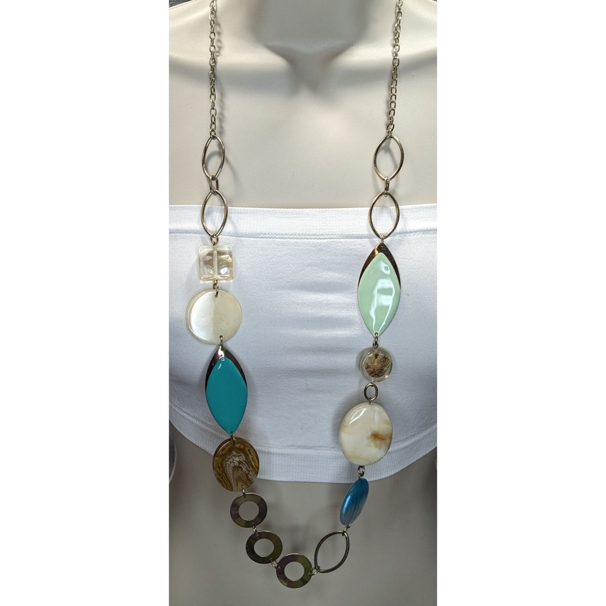Other NY Collection Y2K Style Multicolor Statement Necklace With A Size ONE SIZE - 1 Thumbnail