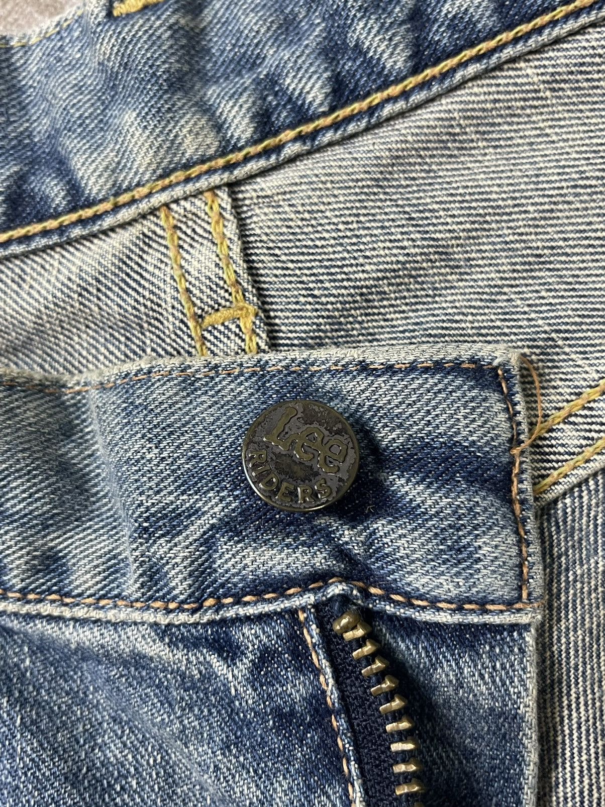 Lee Vintage Lee Riders Selvedge Faded Talon Zipper Size US 32 / EU 48 - 17 Thumbnail