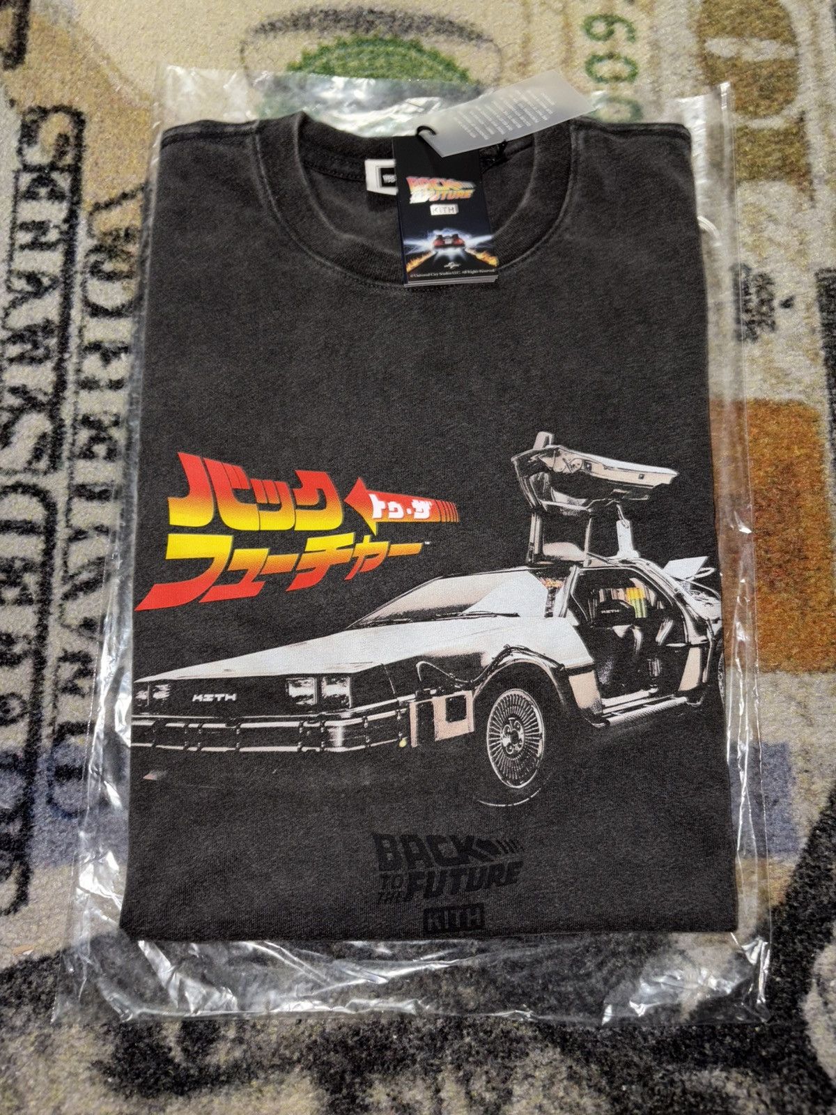 Kith KITH BACK TO THE FUTURE CHROME TITLE VINTAGE TEE | Grailed