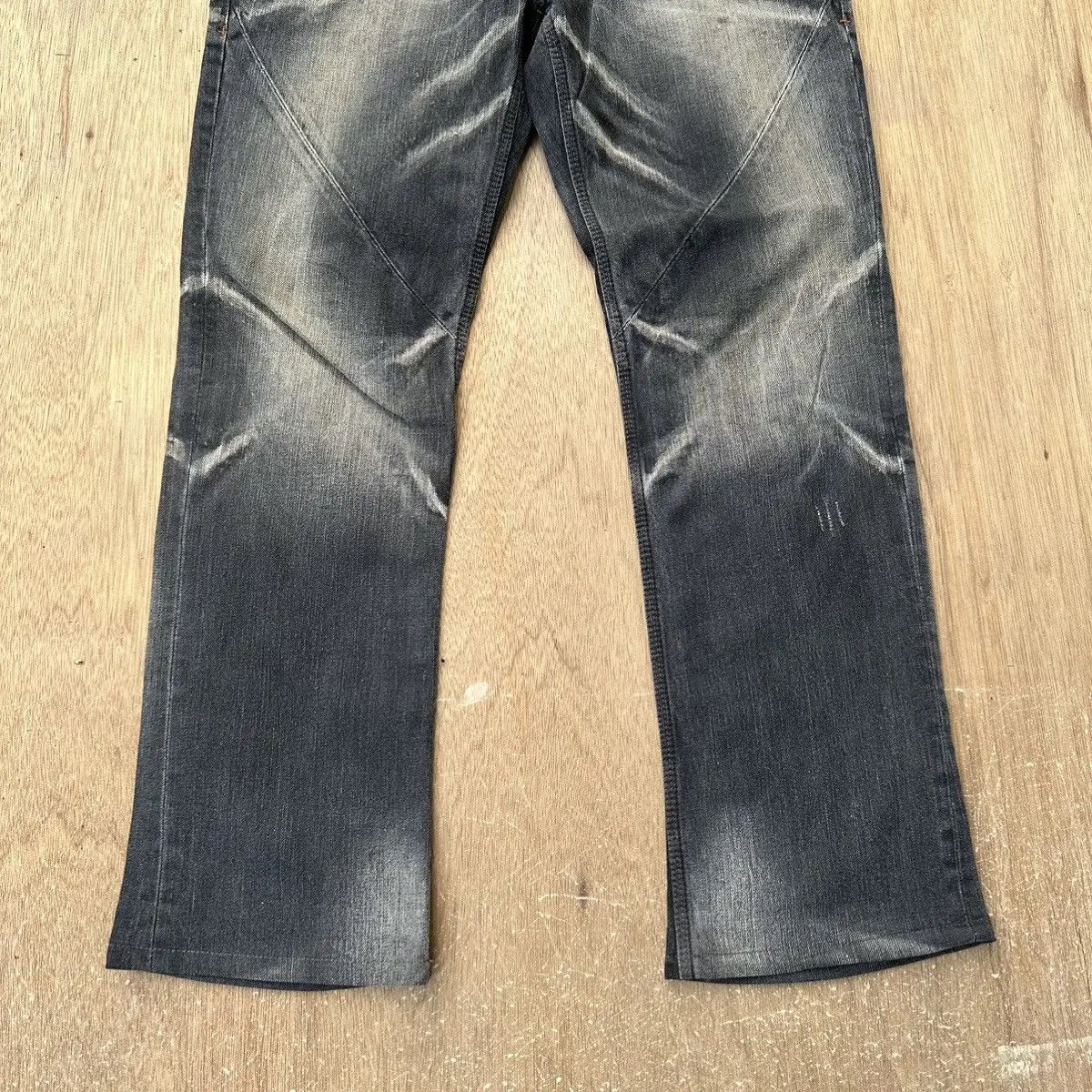Hysteric Glamour FLARE/BOOTCUT🔥 NICOLE CLUB FOR MEN JAPAN DENIM PANTS W34L31 Size US 34 / EU 50 - 5 Thumbnail