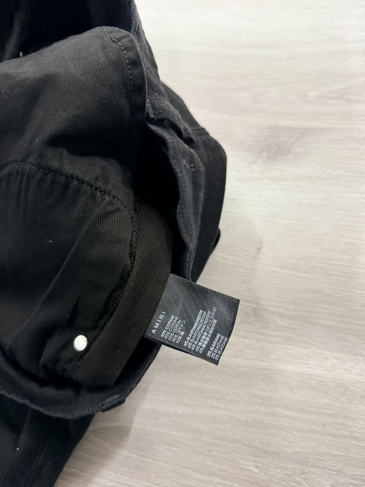 Amiri Amiri Black Flare Size US 28 / EU 44 - 4 Thumbnail