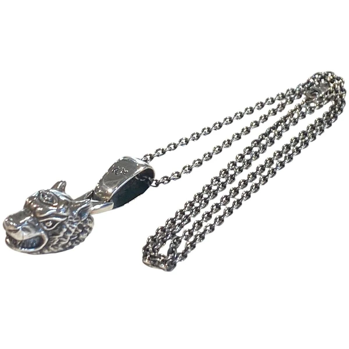 Yohji Yamamoto FW22 Wolf Dagger Gothic Necklace | Grailed