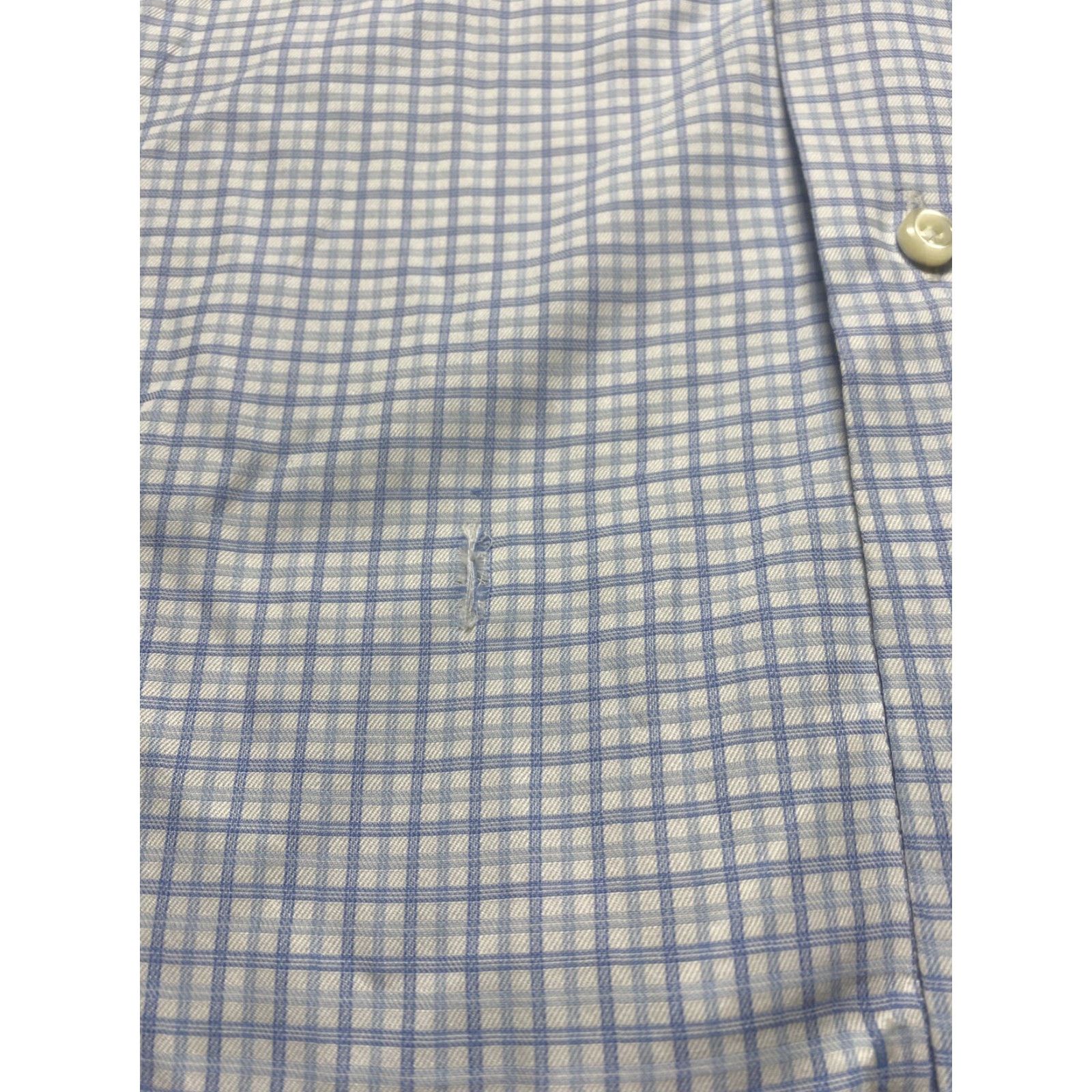 Brooks Brothers VINTAGE Brooks Brothers Makers and Merchants Madison Shirt 15-35 Blue Check Made In USA Size US M / EU 48-50 / 2 - 6 Thumbnail
