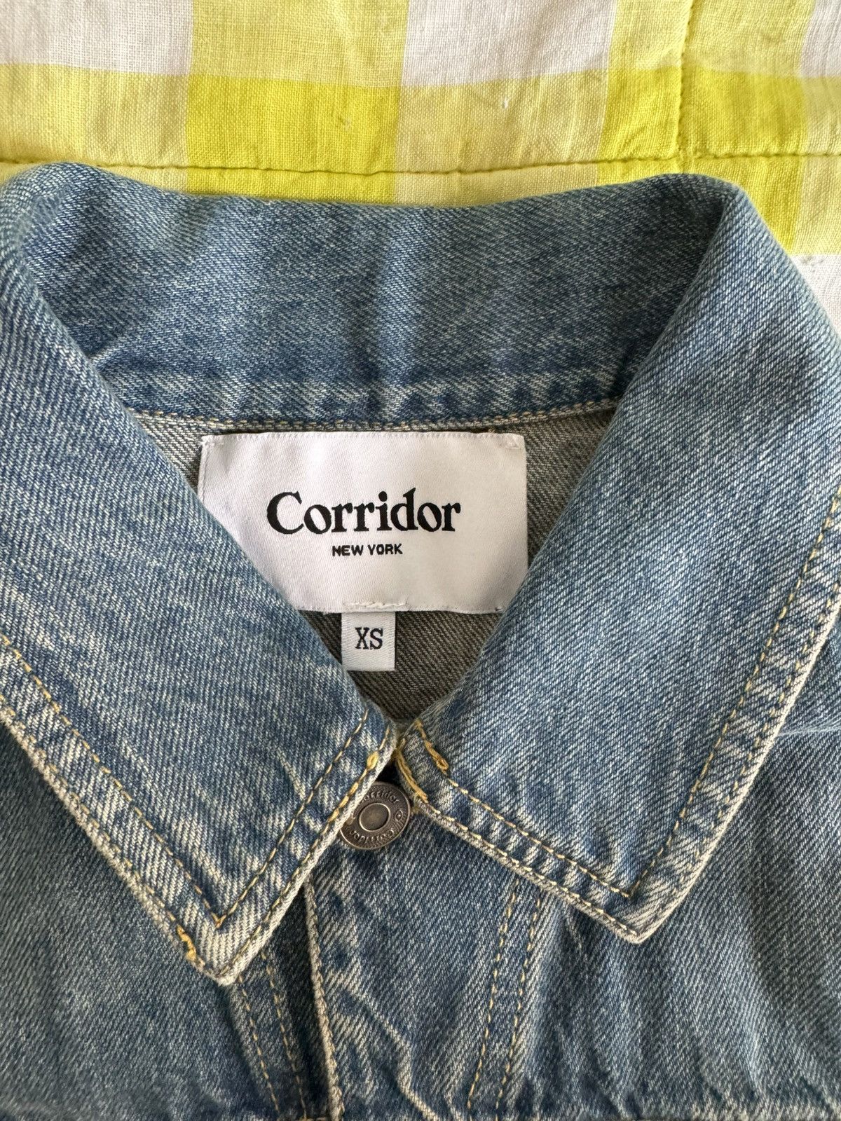 Corridor Corridor - Made in Italy Organic Cotton Denim Jacket XS NWT Size US XS / EU 42 / 0 - 9 Thumbnail