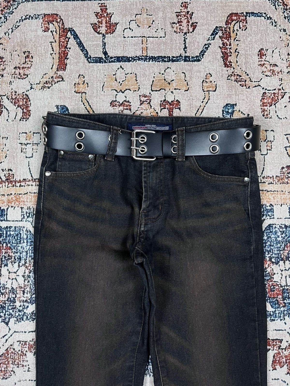 Japanese Brand Kesson Flare Denim Pants Ifsix Style Size US 28 / EU 44 - 2 Thumbnail