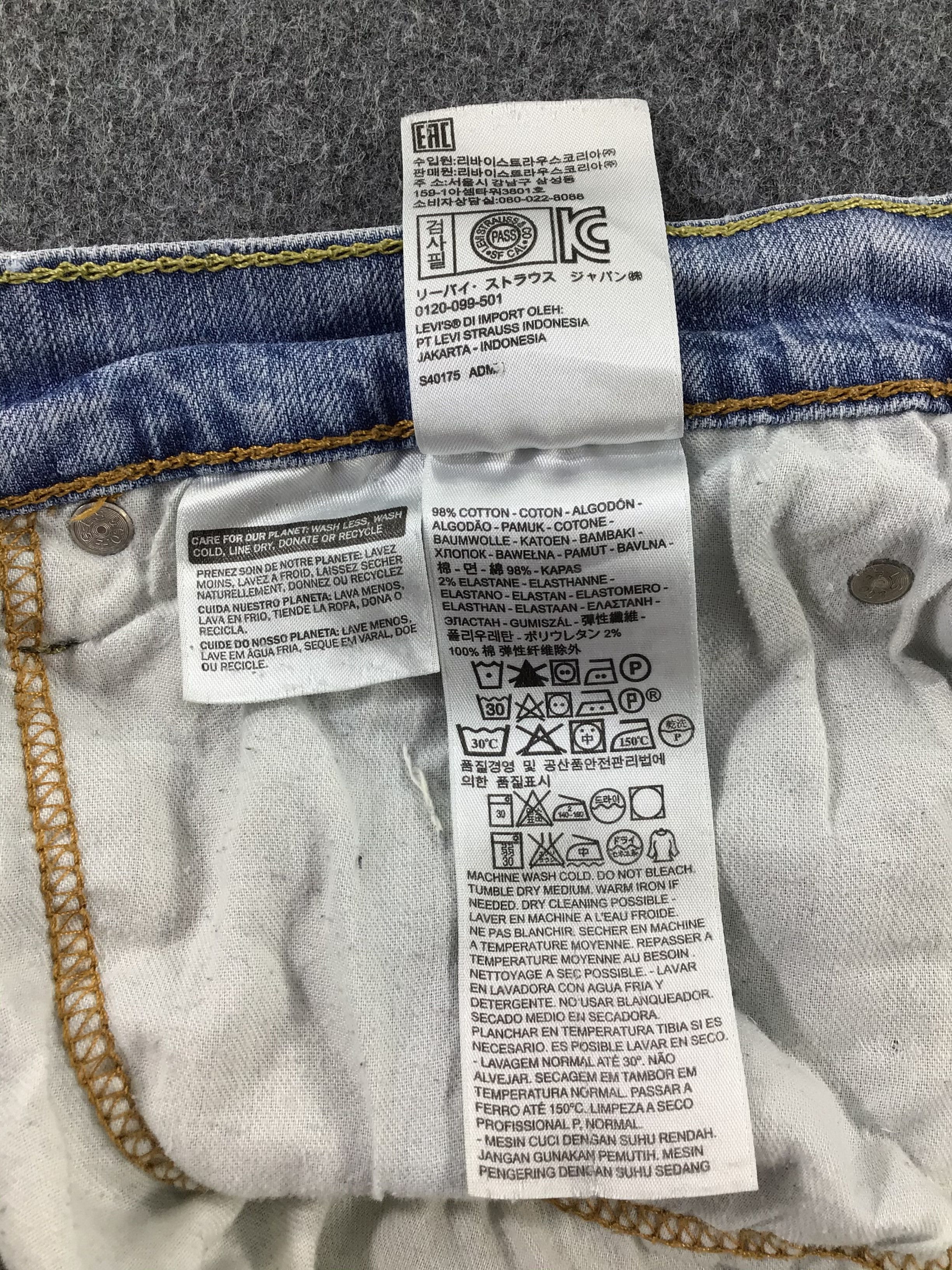 Levi's × Vintage Vintage Levis 514 Jeans-JM620 Size US 37 - 10 Thumbnail