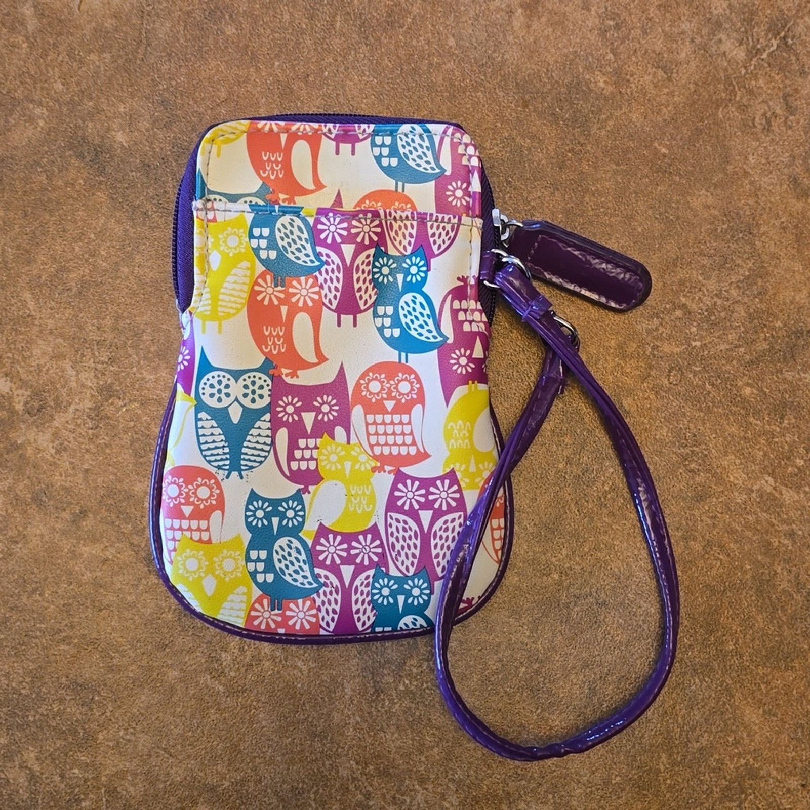 Other Multicolored Mini Owl Detailed Wristlet Size ONE SIZE - 2 Thumbnail