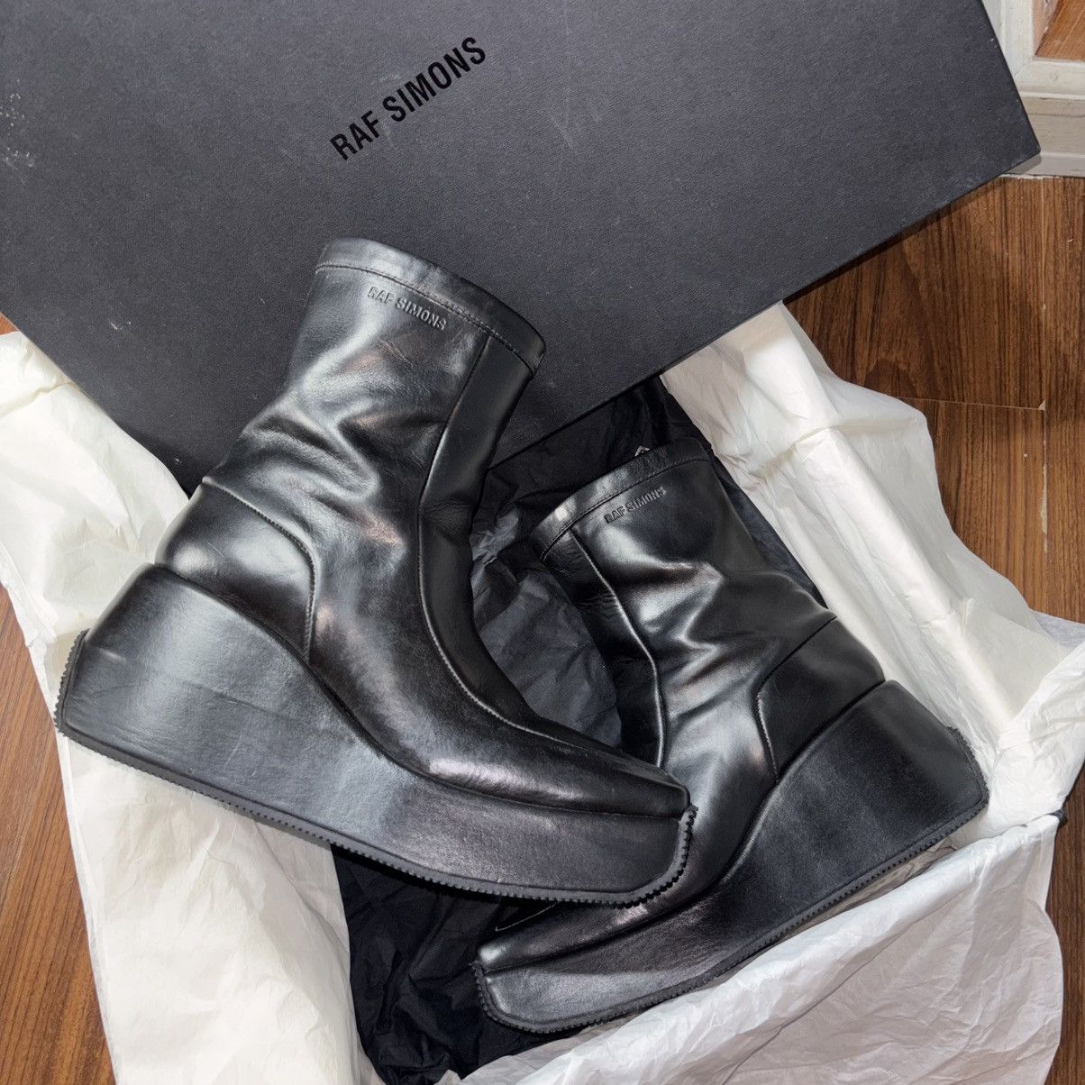 Raf Simons Raf Simons AW22-23 Avant-Garde Platform Ankle Boots Size US 9 / IT 39 - 18 Thumbnail