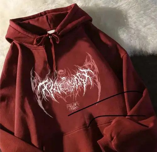 Hypebeast × Japanese Brand Suicideboys Inspired Ghostmane Inspired Punk Emo Hoodie Size US L / EU 52-54 / 3 - 3 Thumbnail