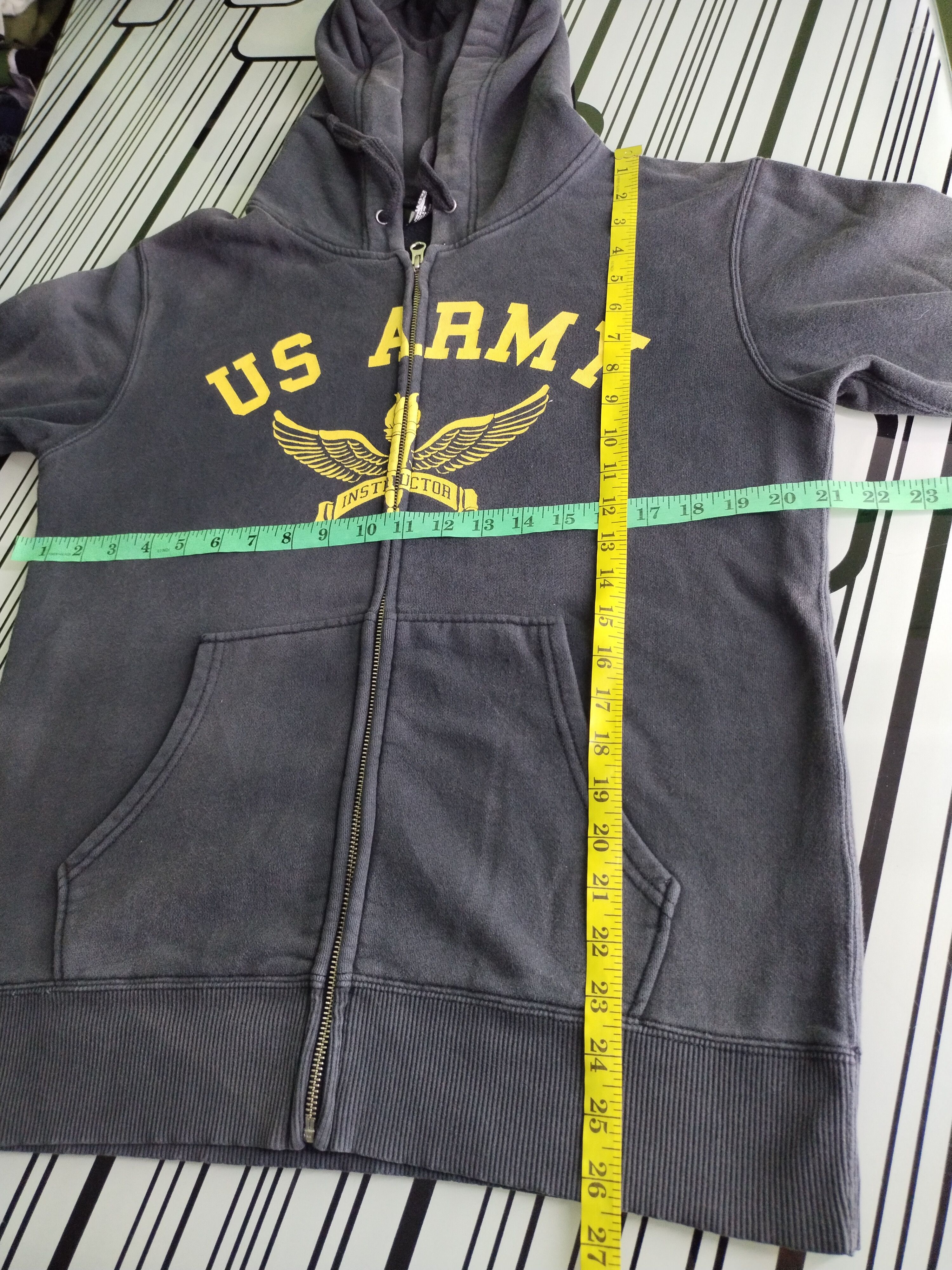 Avirex × Vintage Vintage Avirex PX US Army Zipper Hoodie Sweatshirt Size US M / EU 48-50 / 2 - 15 Thumbnail