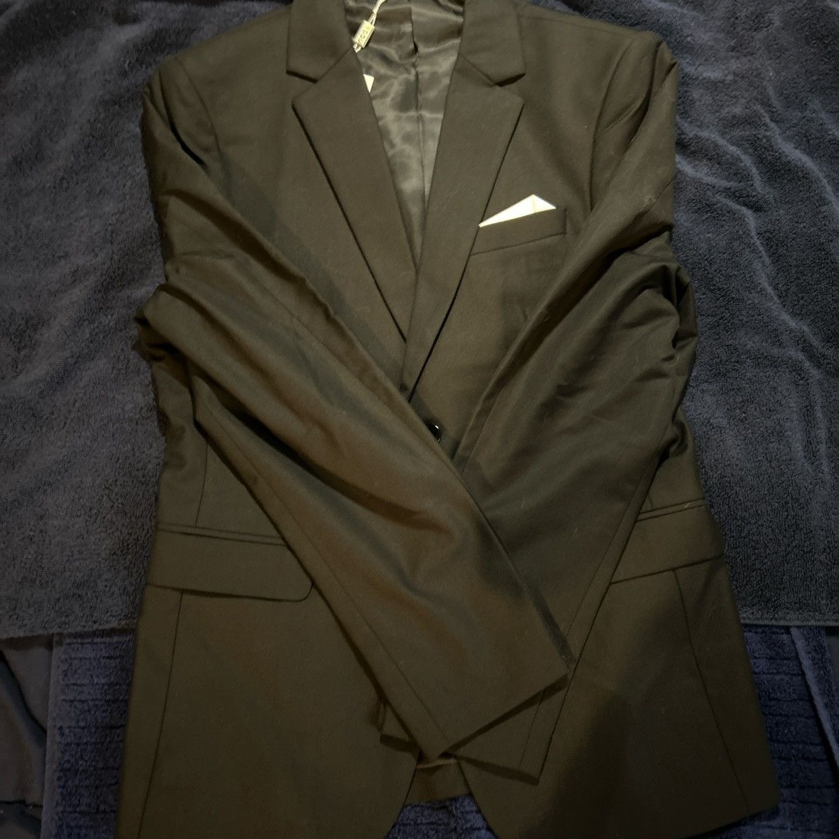 Other Men’s Black Mogu Blazer Size 34S - 2 Thumbnail