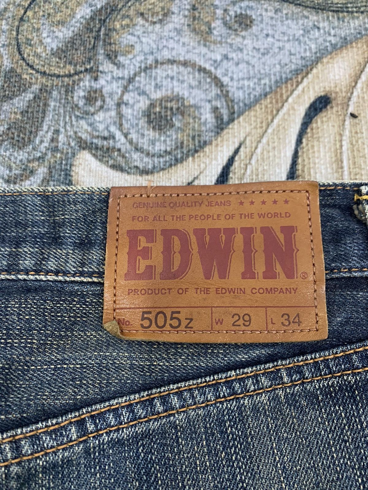 Self Edge Edwin 505z Selfedge Jeans Denim Pant Size US 30 / EU 46 - 10 Thumbnail