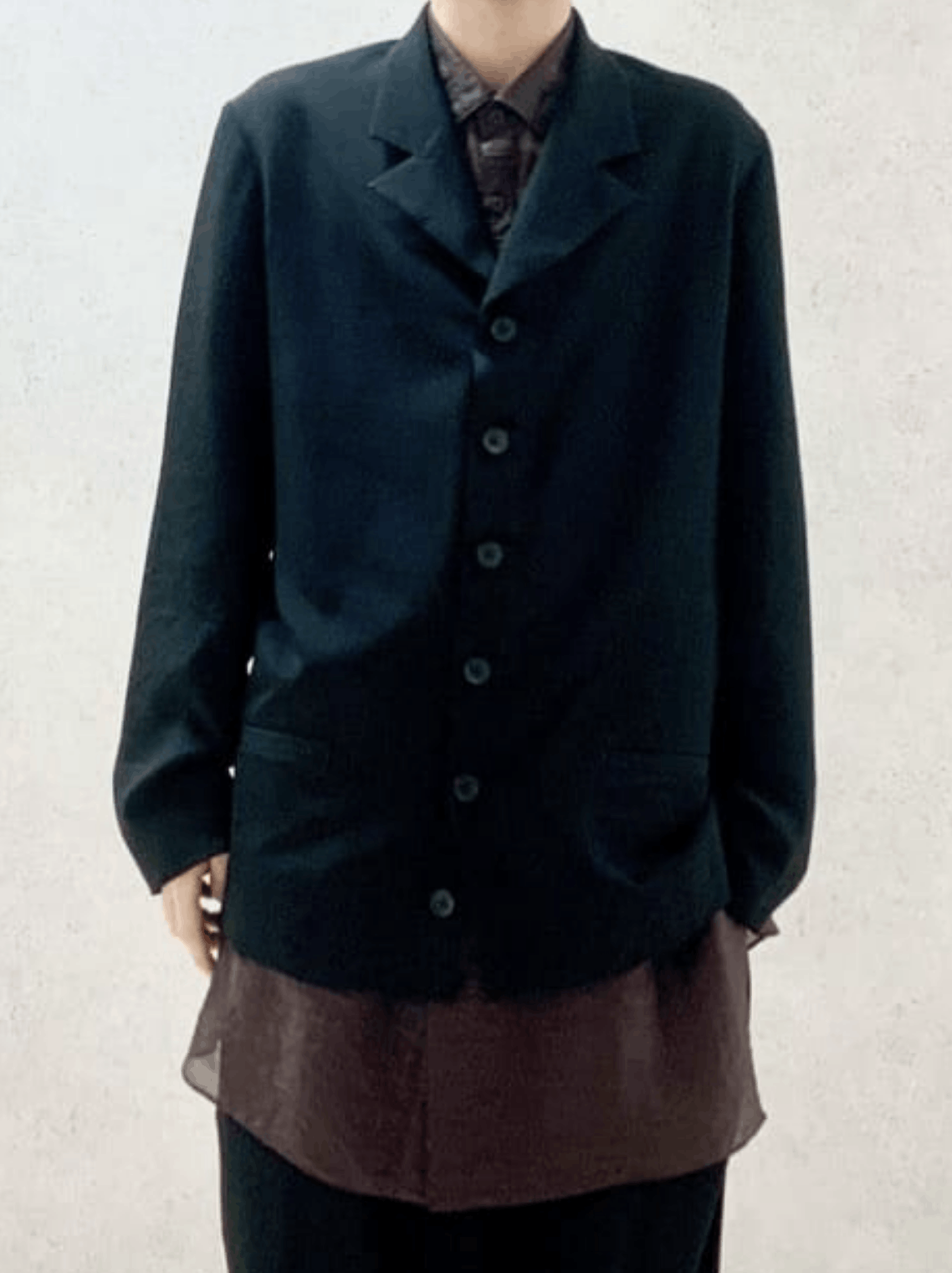 Yohji Yamamoto Yohji Yamamoto - TA/TUXEDO 6 BUTTONS SINGLE JACKET Size US M / EU 48-50 / 2 - 4 Thumbnail