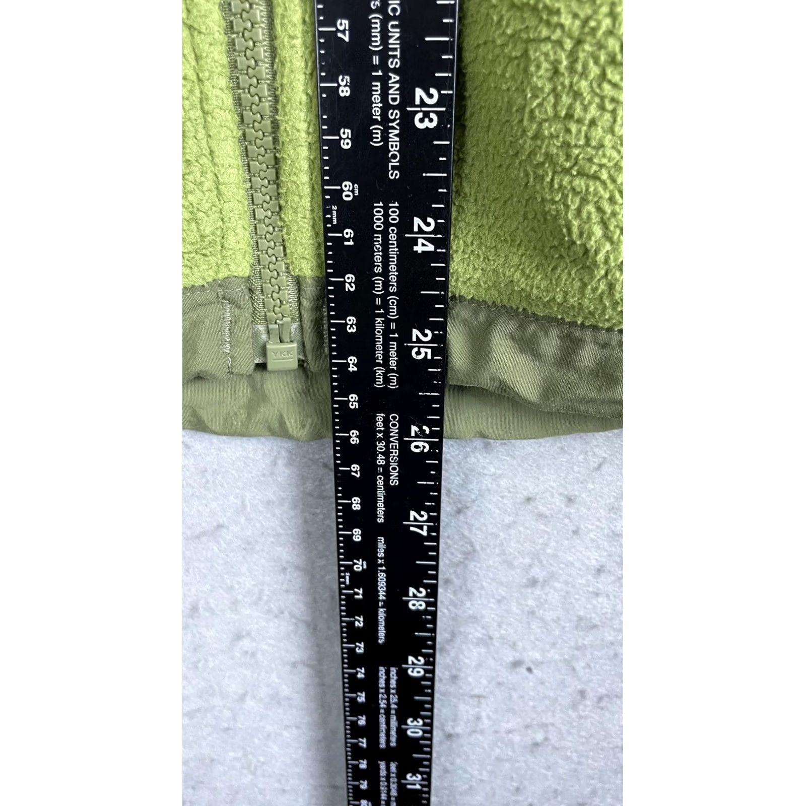 The North Face The North Face Jacket Womens S Green Fleece Full Zip Outdoor Hiking Casual Warm Size S / US 4 / IT 40 - 5 Thumbnail