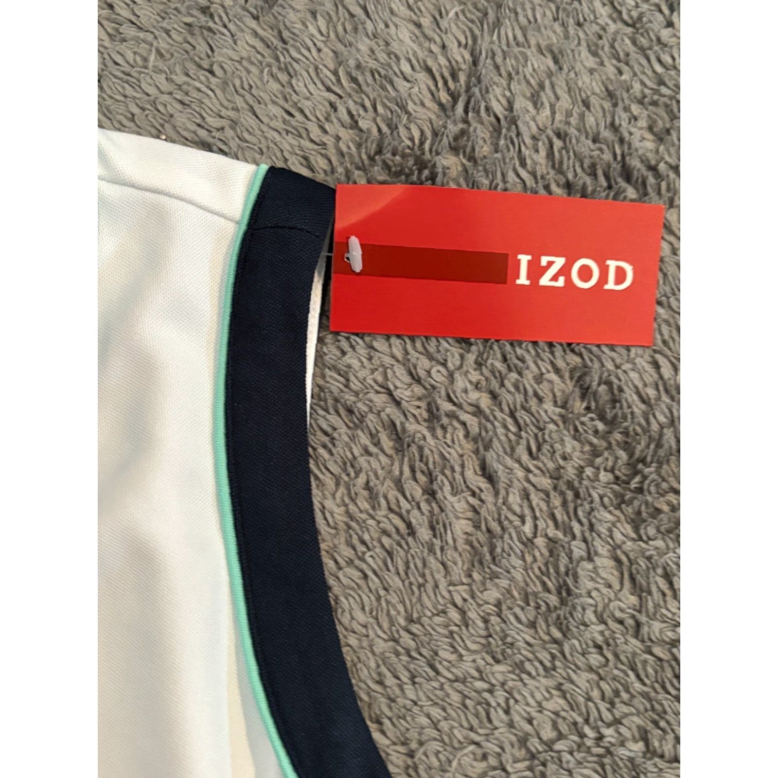 Izod VINTAGE IZOD Top Womens M Sleeveless Active Wear White Active Gym Performance Size M / US 6-8 / IT 42-44 - 3 Thumbnail