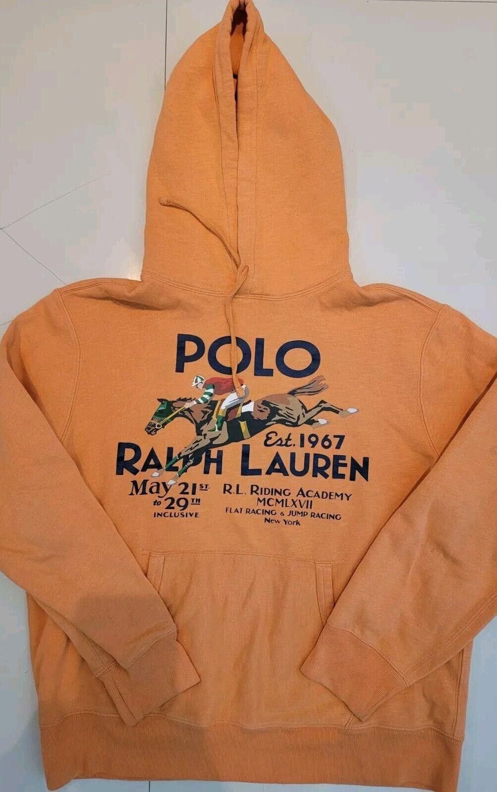 Men store POLO RALPH LAUREN (Graphic RL Riding Academy) Hoodie