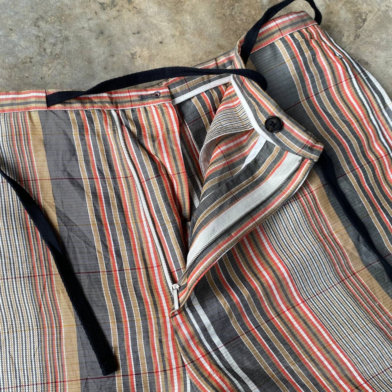 Jil Sander Authentic Jil Sander SS19 Rainbow Striped Linen&Viscose Size US 36 / EU 52 - 8 Thumbnail