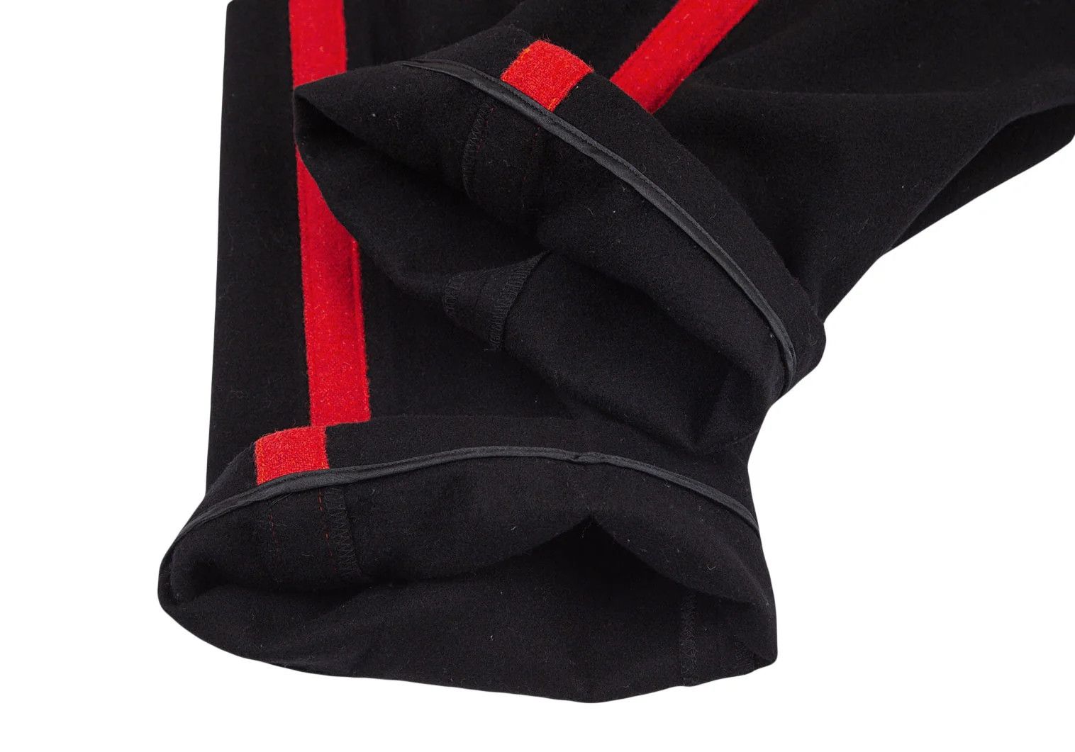 Yohji Yamamoto Yohji Yamamoto Suspender Button Pants Black Red Size US 36 / EU 52 - 10 Thumbnail