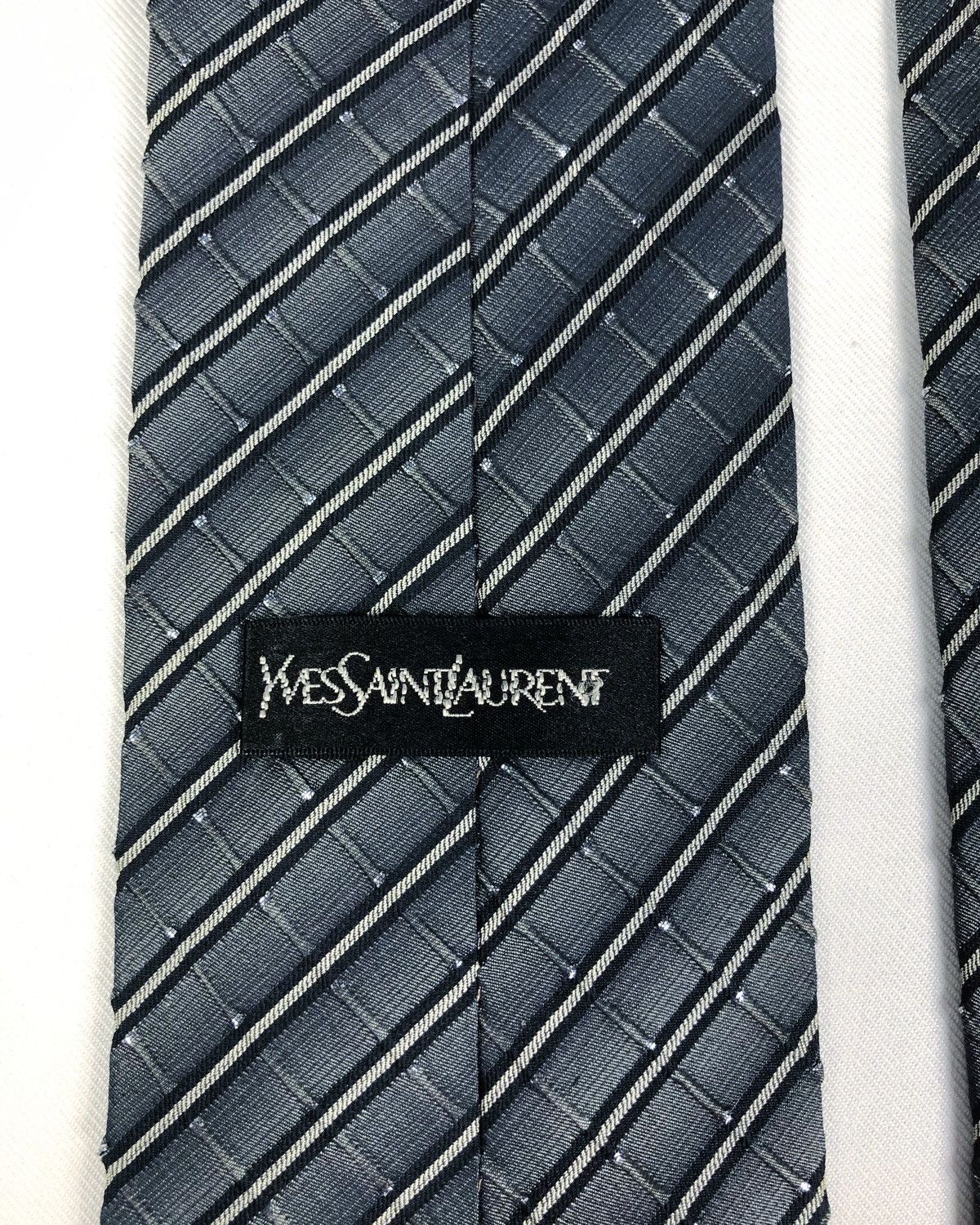 Yves Saint Laurent Rare Vintage Yves Saint Laurent YSL Silk Tie Size ONE SIZE - 5 Thumbnail