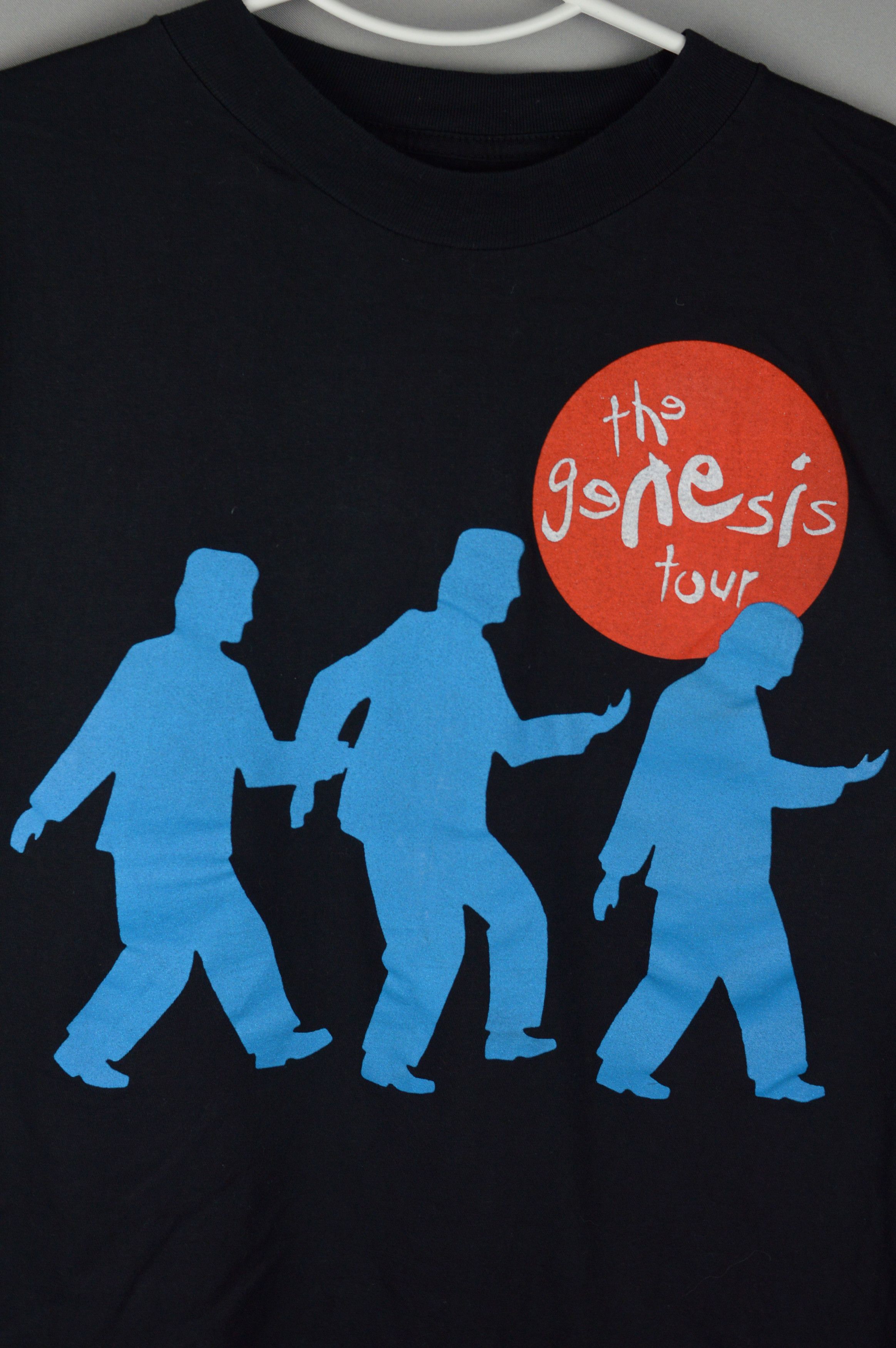 Band Tees × Vintage Vintage The Genesis tour 90s t shirt Size US L / EU 52-54 / 3 - 3 Thumbnail