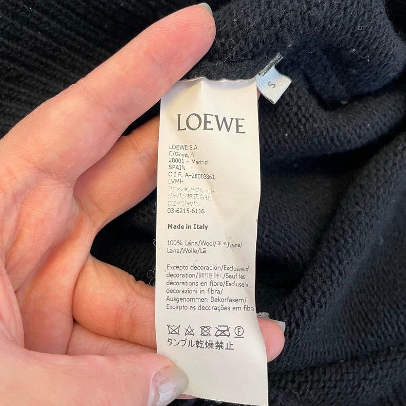 Loewe LOEWE logo woollen sweater Size S / US 4 / IT 40 - 3 Thumbnail