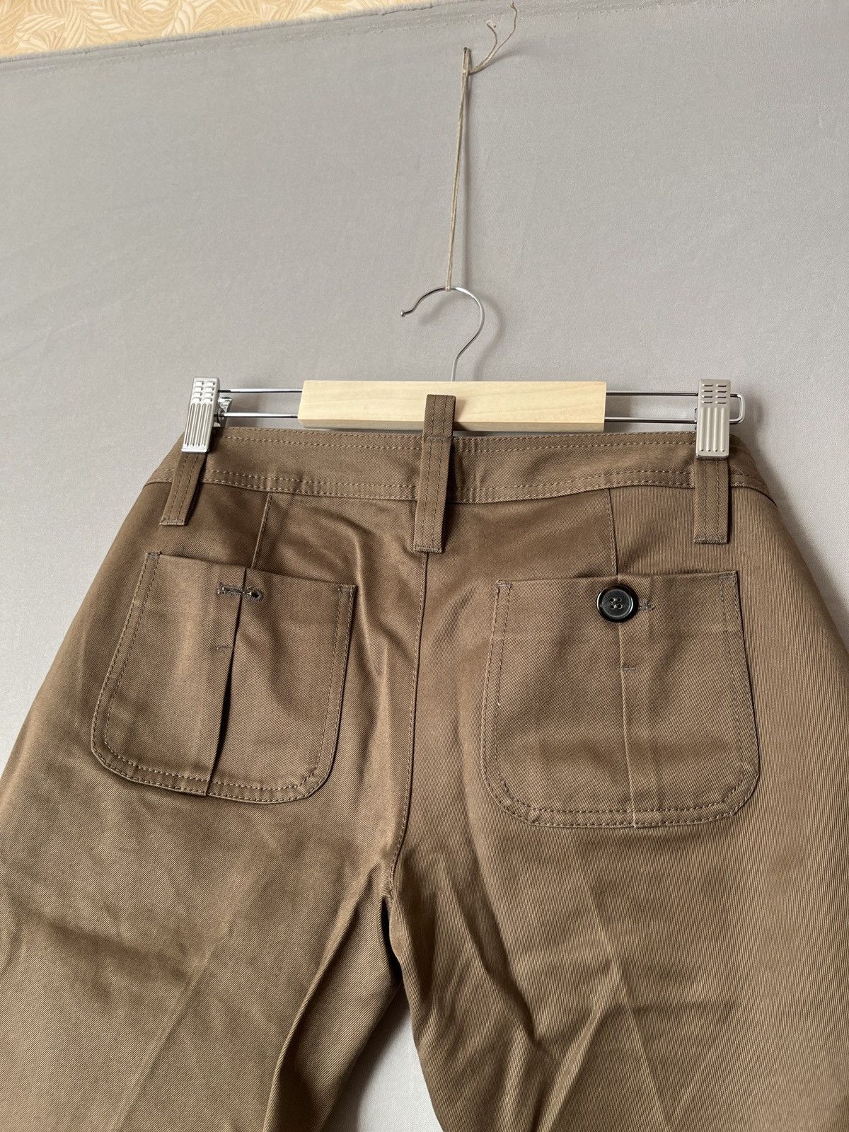 Dsquared2 Dsquared2 Brown Heavy Cotton Pants Equestrian Style Size 27" / US 4 / IT 40 - 10 Thumbnail