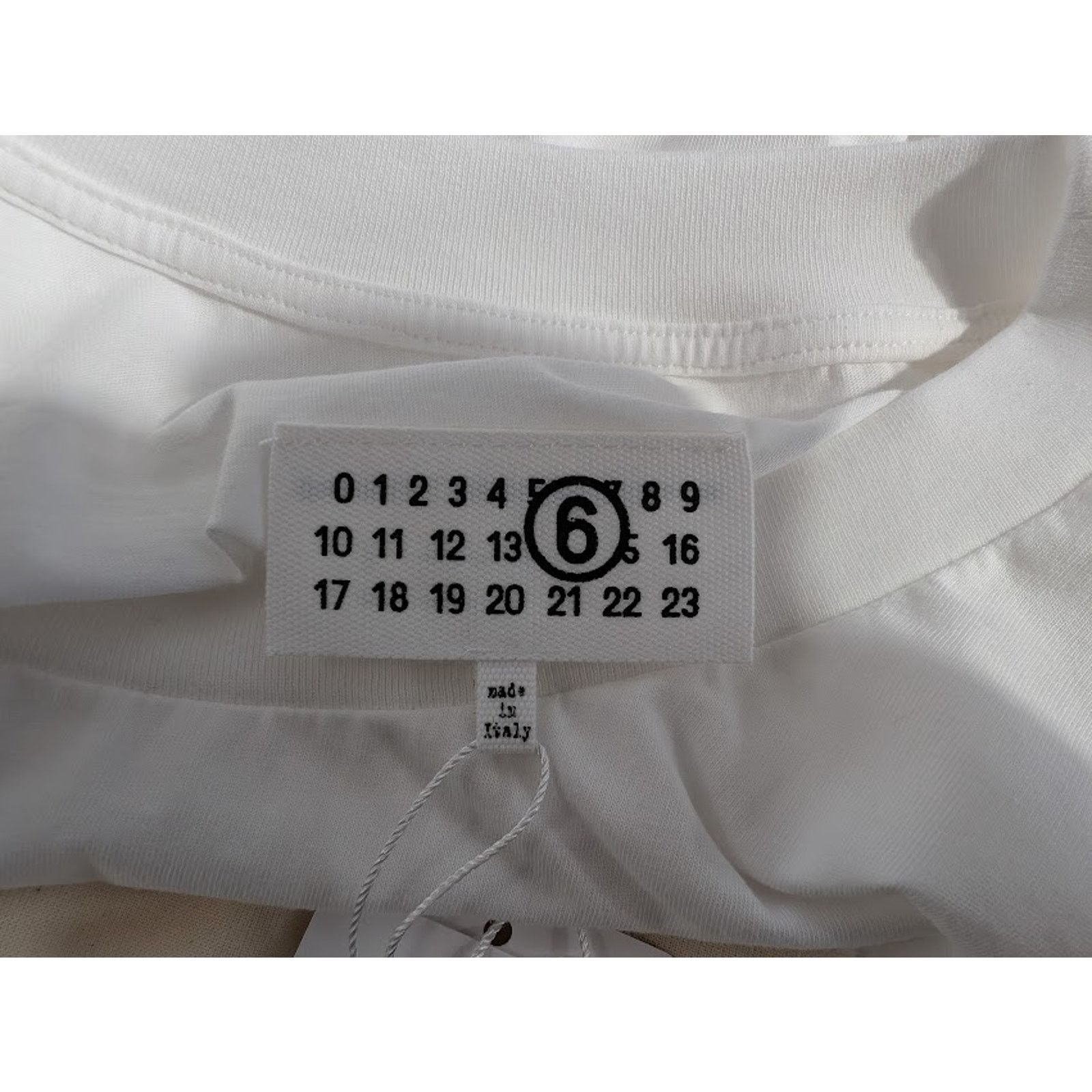 Maison Margiela o1rshd1 T-Shirt in White Size US S / EU 44-46 / 1 - 15 Thumbnail