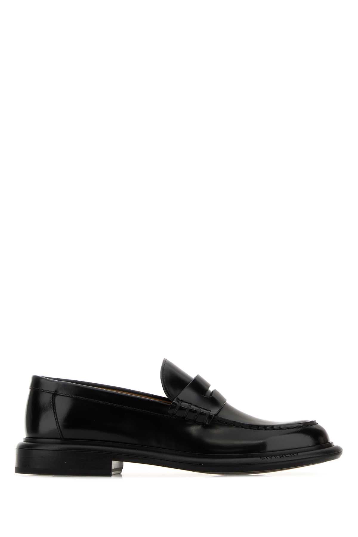Givenchy Black Leather Gent Loafers Size US 10 / IT 40 - 1 Thumbnail