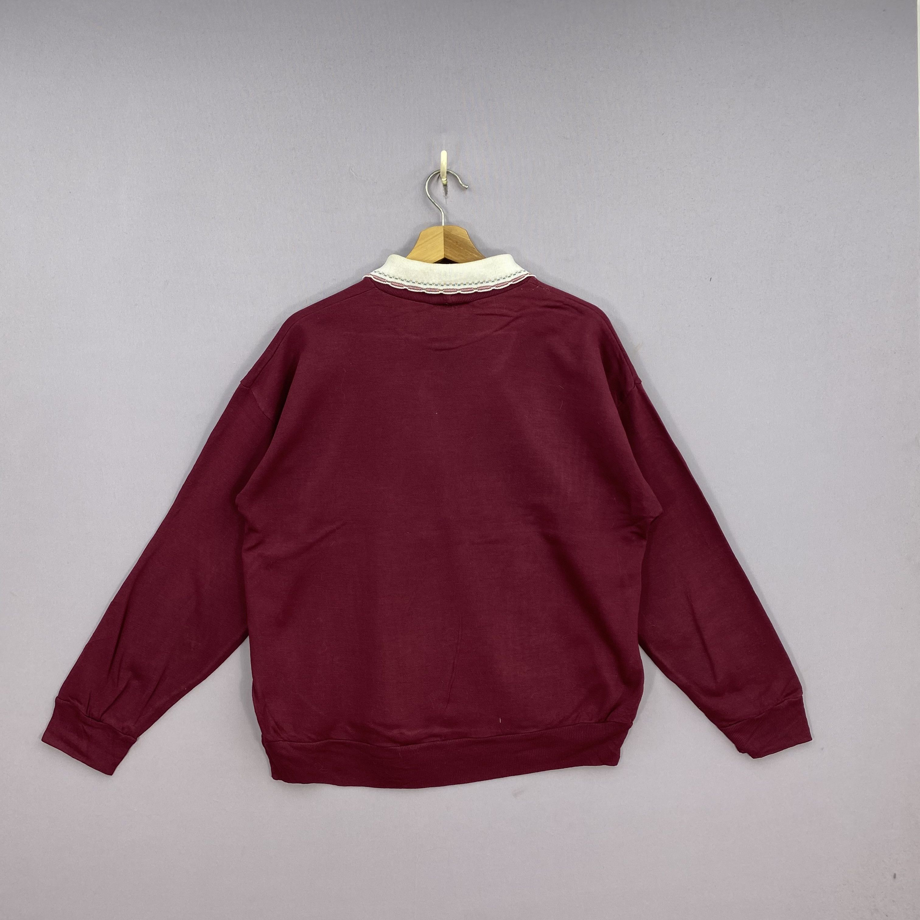 Vintage Vintage 80s Whimsical Garden Sweater Collar Cottagecore Size US L / EU 52-54 / 3 - 2 Thumbnail
