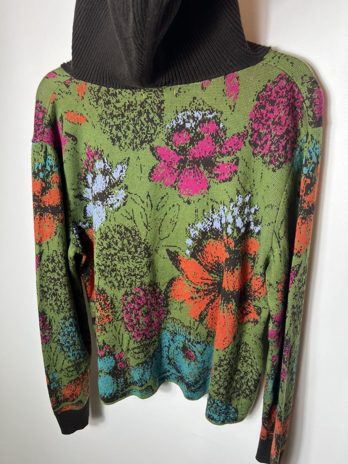 Vintage Vintage streetwear Ivko 1/4 zip hooded multicolour sweater Size M / US 6-8 / IT 42-44 - 11 Thumbnail